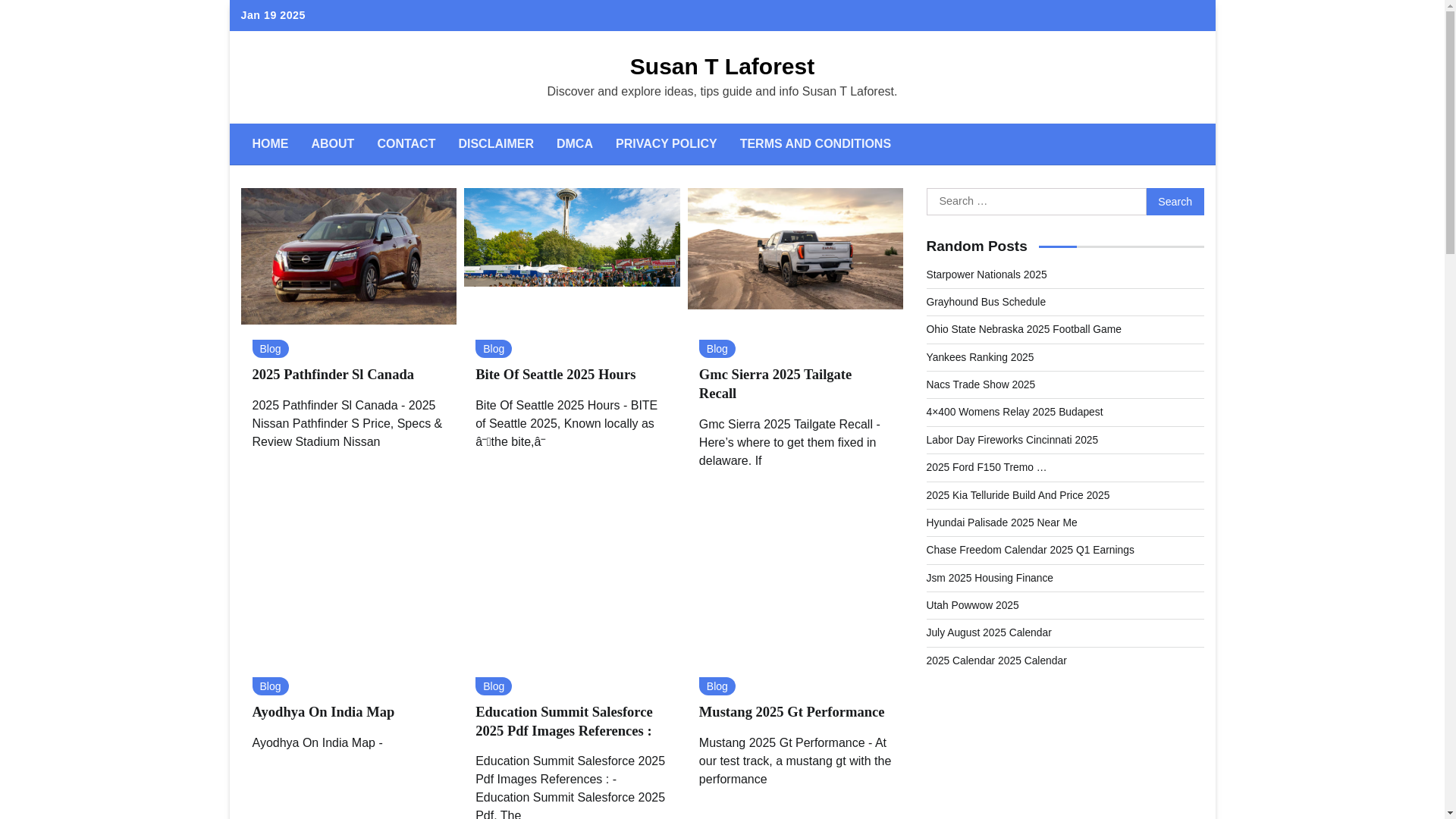 website screenshot of https://susantlaforestc.pages.dev/