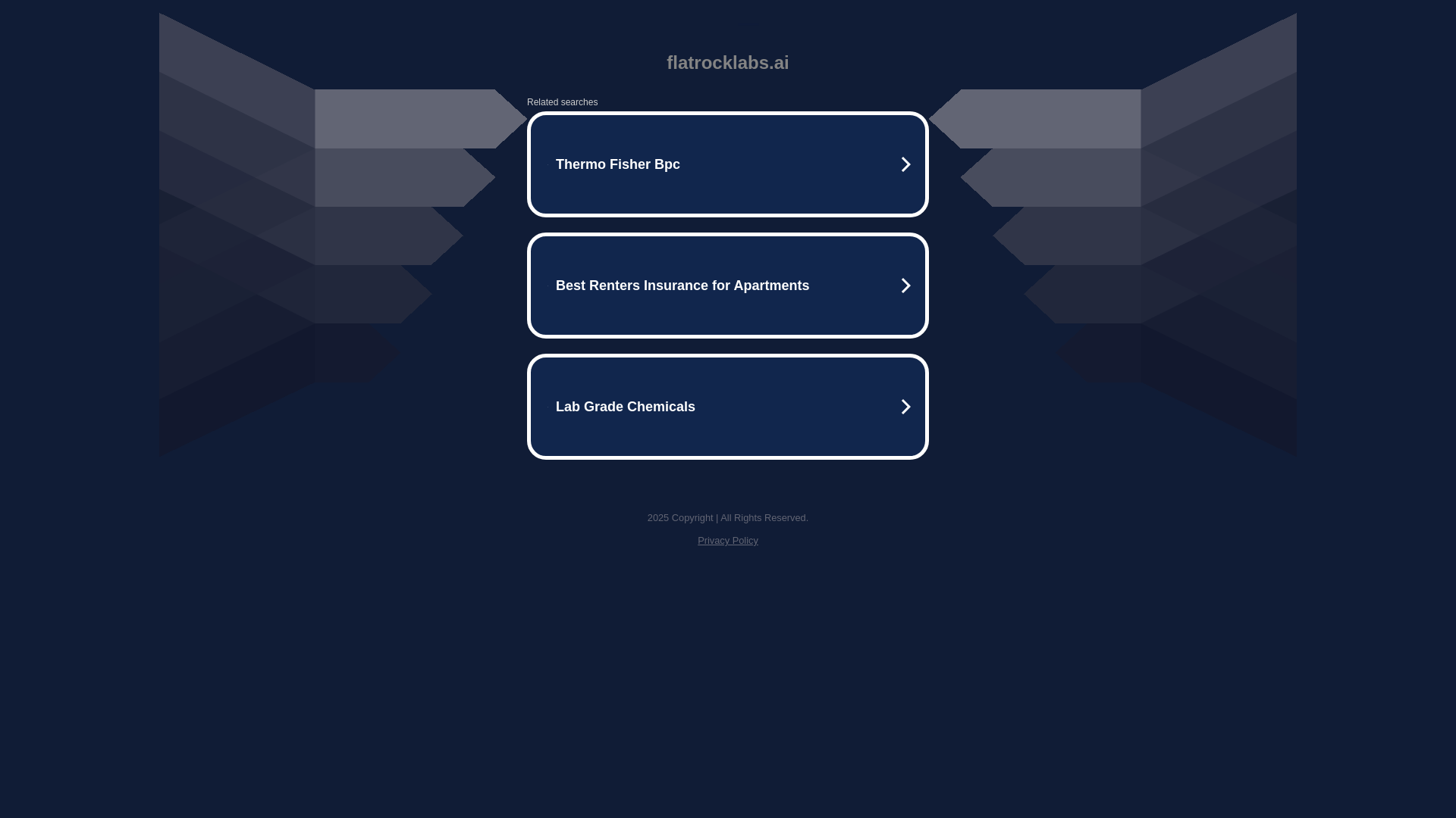 website screenshot of https://flatrocklabs.ai/