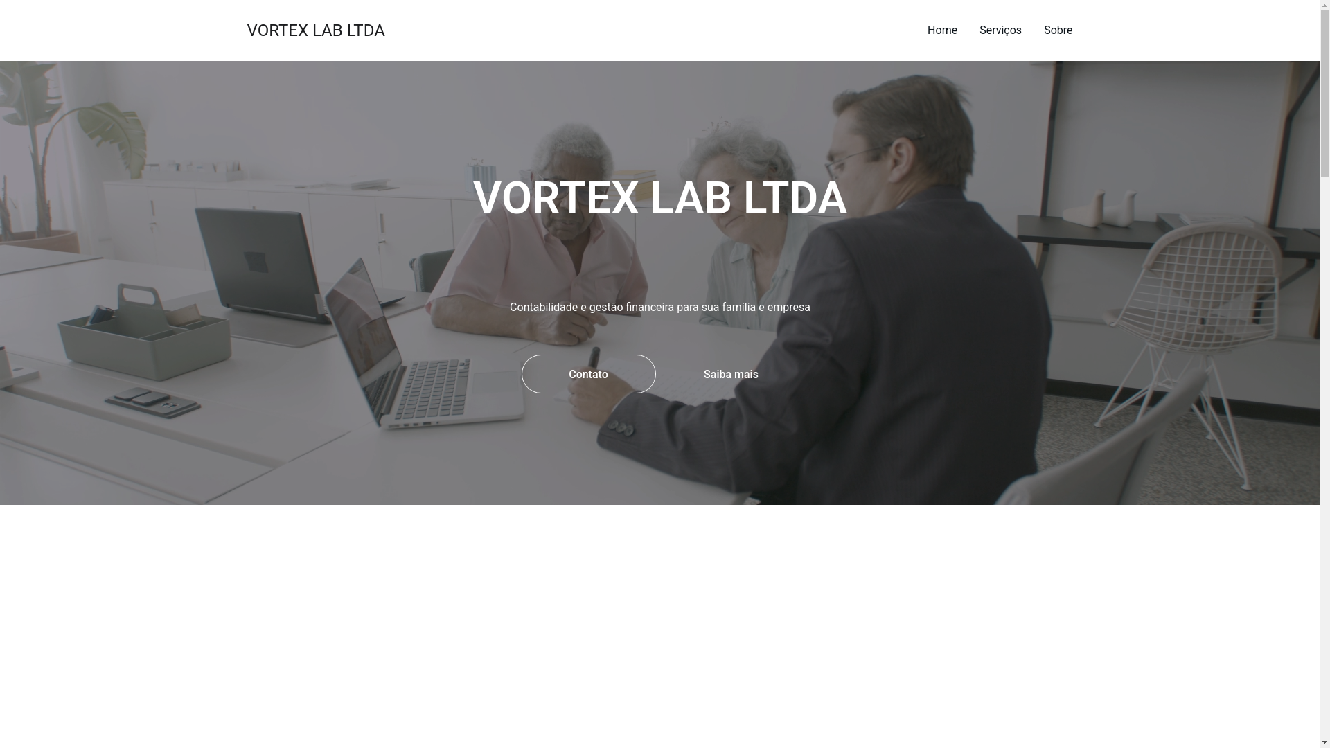 website screenshot of https://vortexfinanceiraltda.shop/