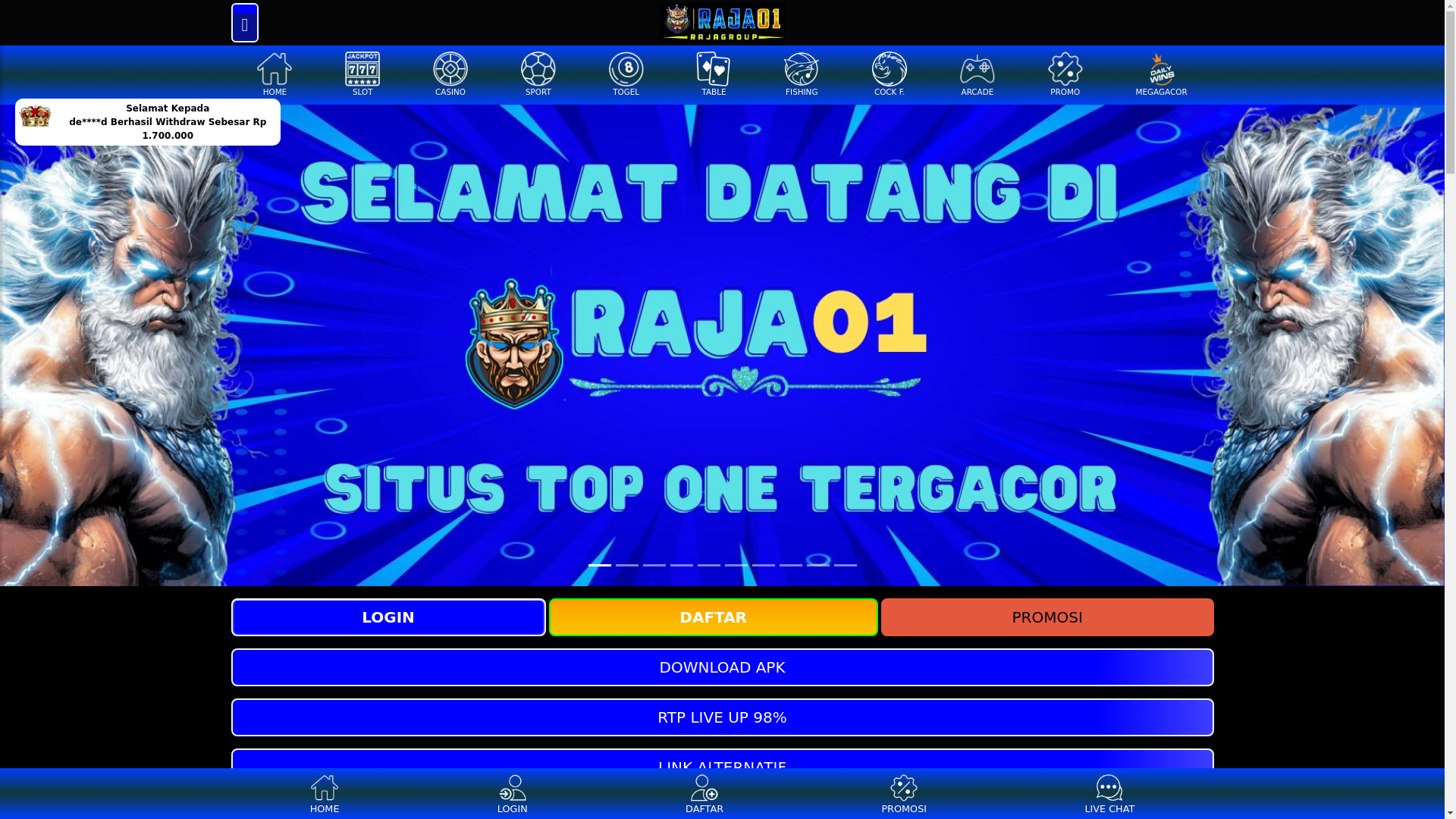 website screenshot of https://raja01jp.com/