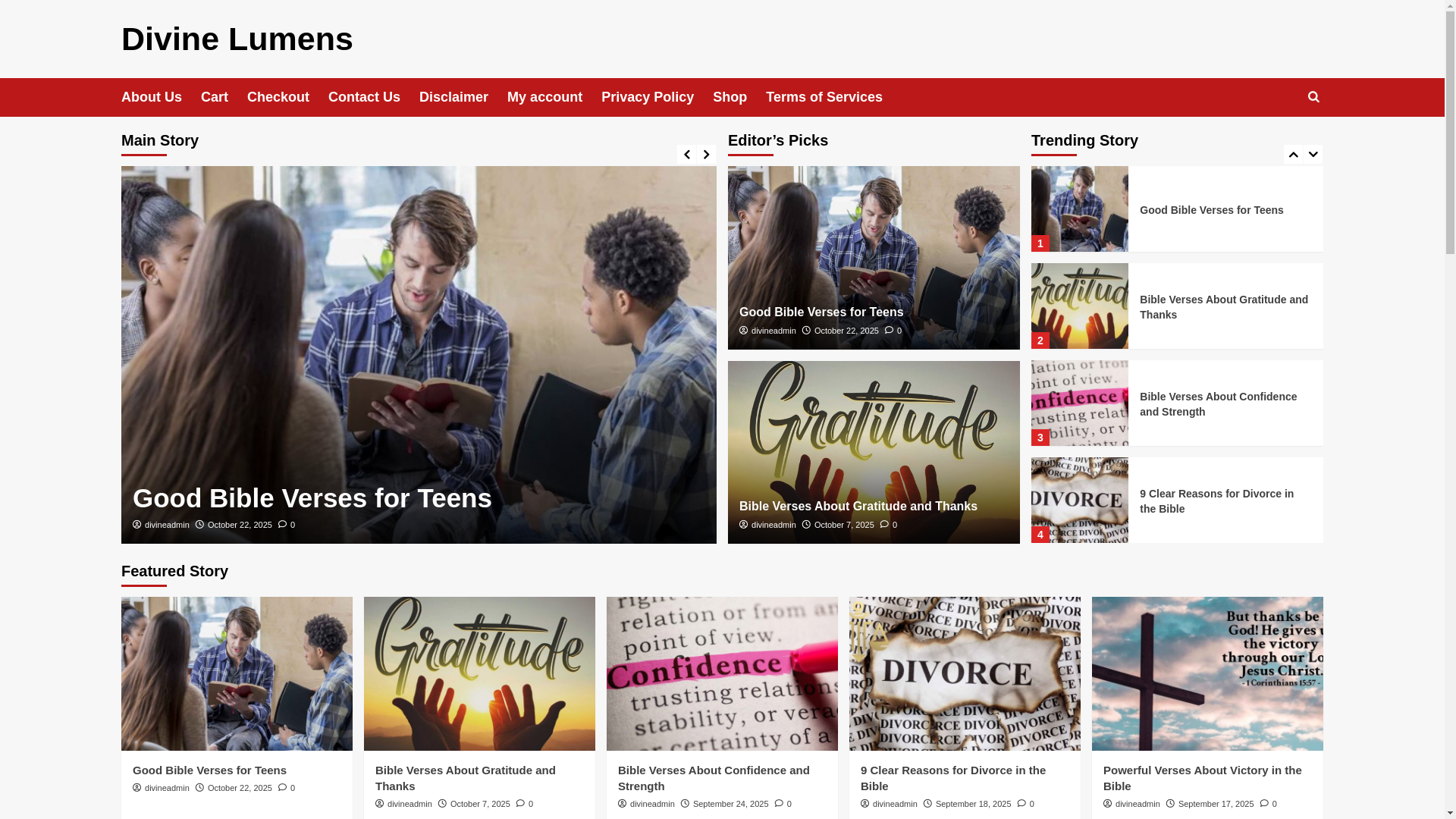 website screenshot of https://divinelumens.com/