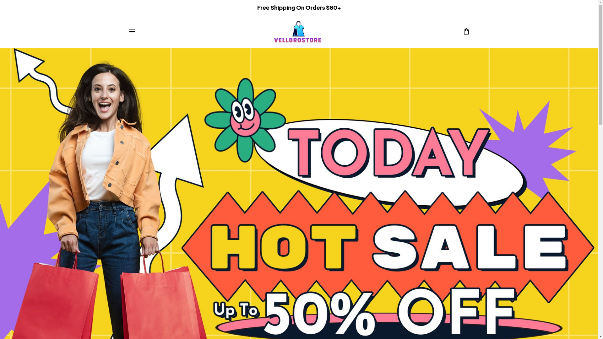 website screenshot of https://vellorostore.com/