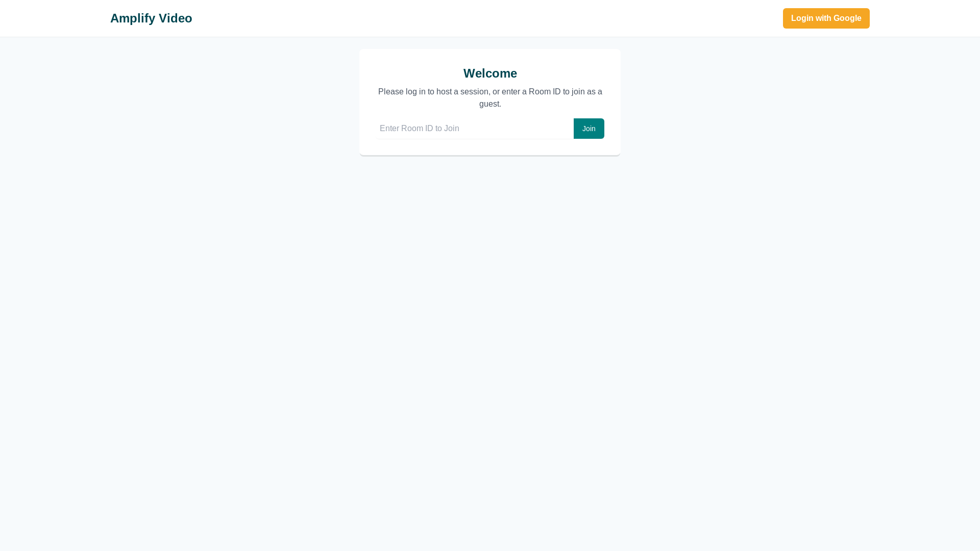 website screenshot of https://amplify-video-p2p.pages.dev/
