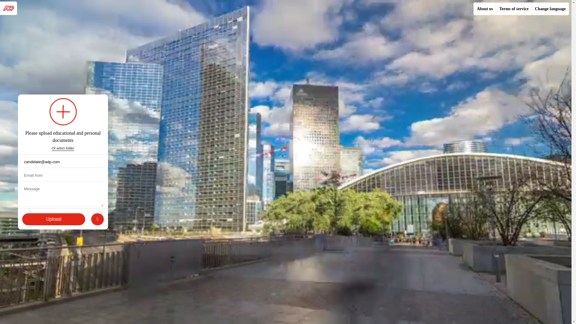 website screenshot of https://carrers-adp.com/