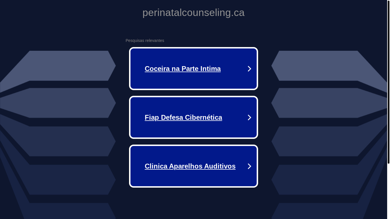 website screenshot of https://perinatalcounseling.ca/