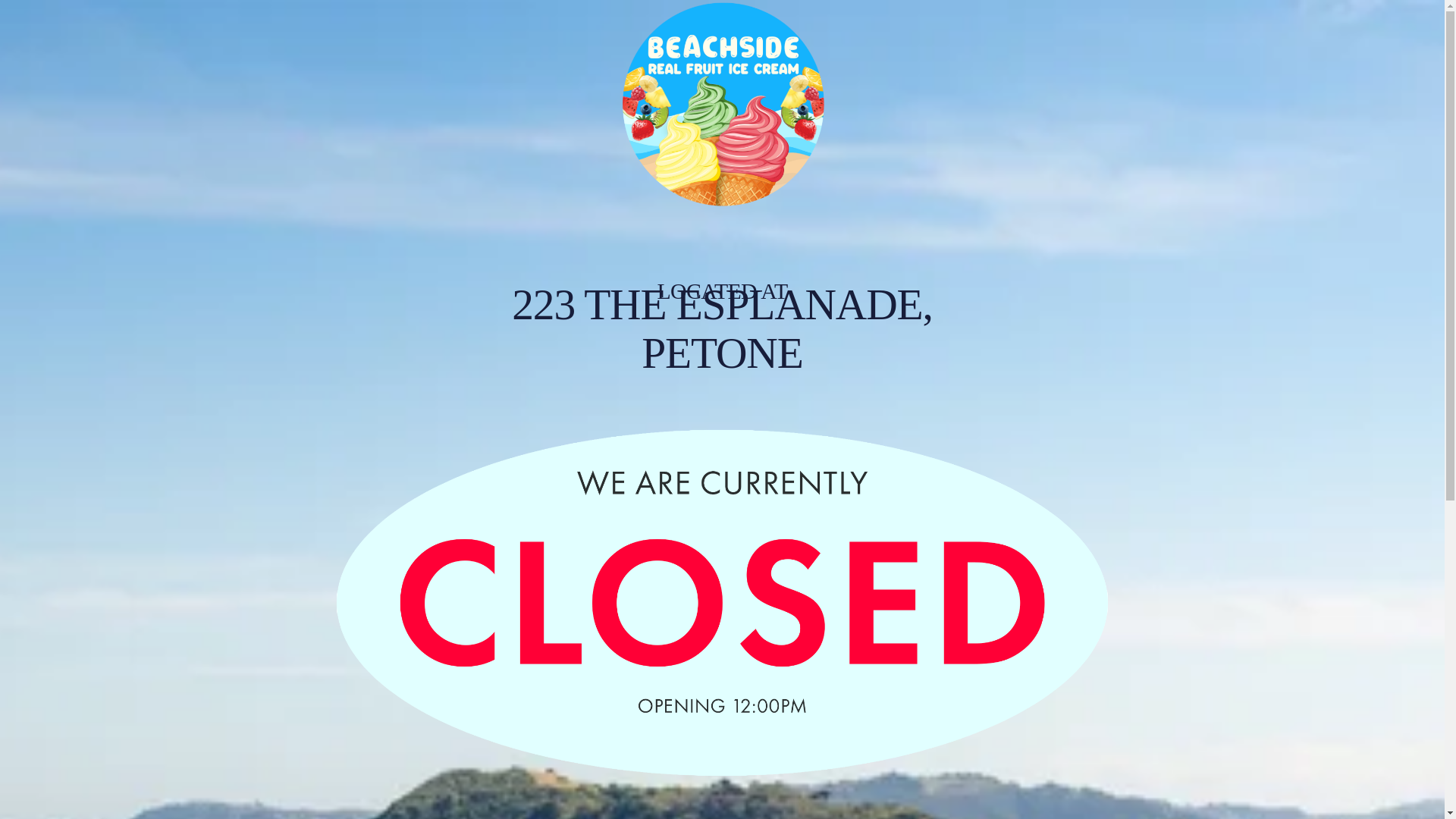 website screenshot of https://beachsiderealfruiticecream.com/