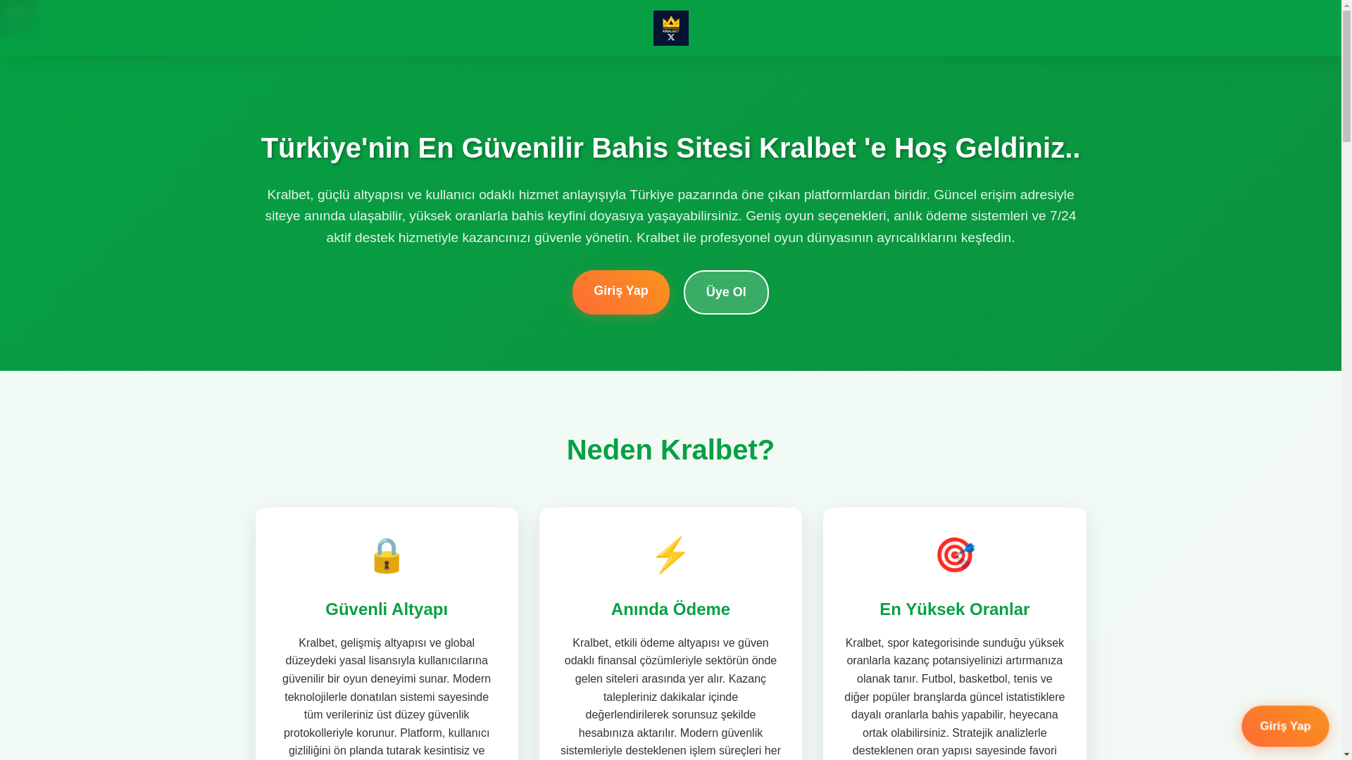 website screenshot of https://kralbeetgercekgiris.com/