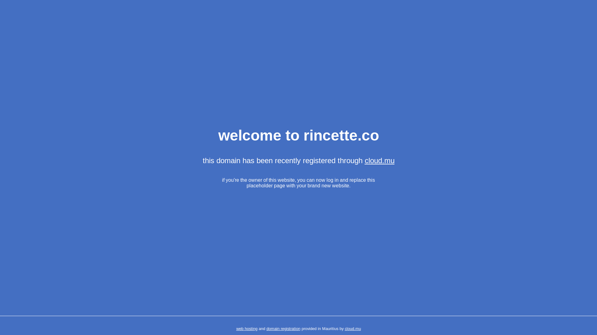 website screenshot of https://rincette.co/