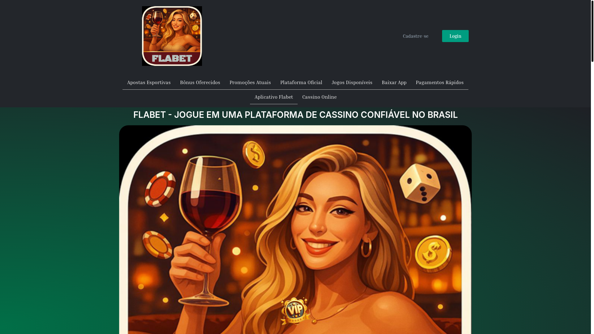 website screenshot of https://flabet-com.com/