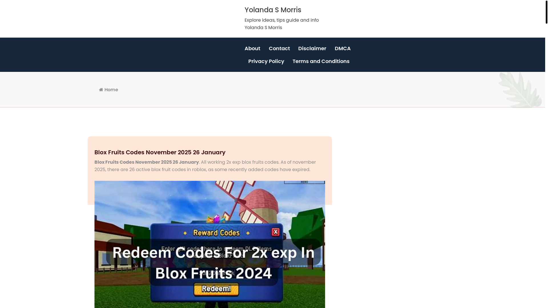 website screenshot of https://yolandasmorrisj.pages.dev/