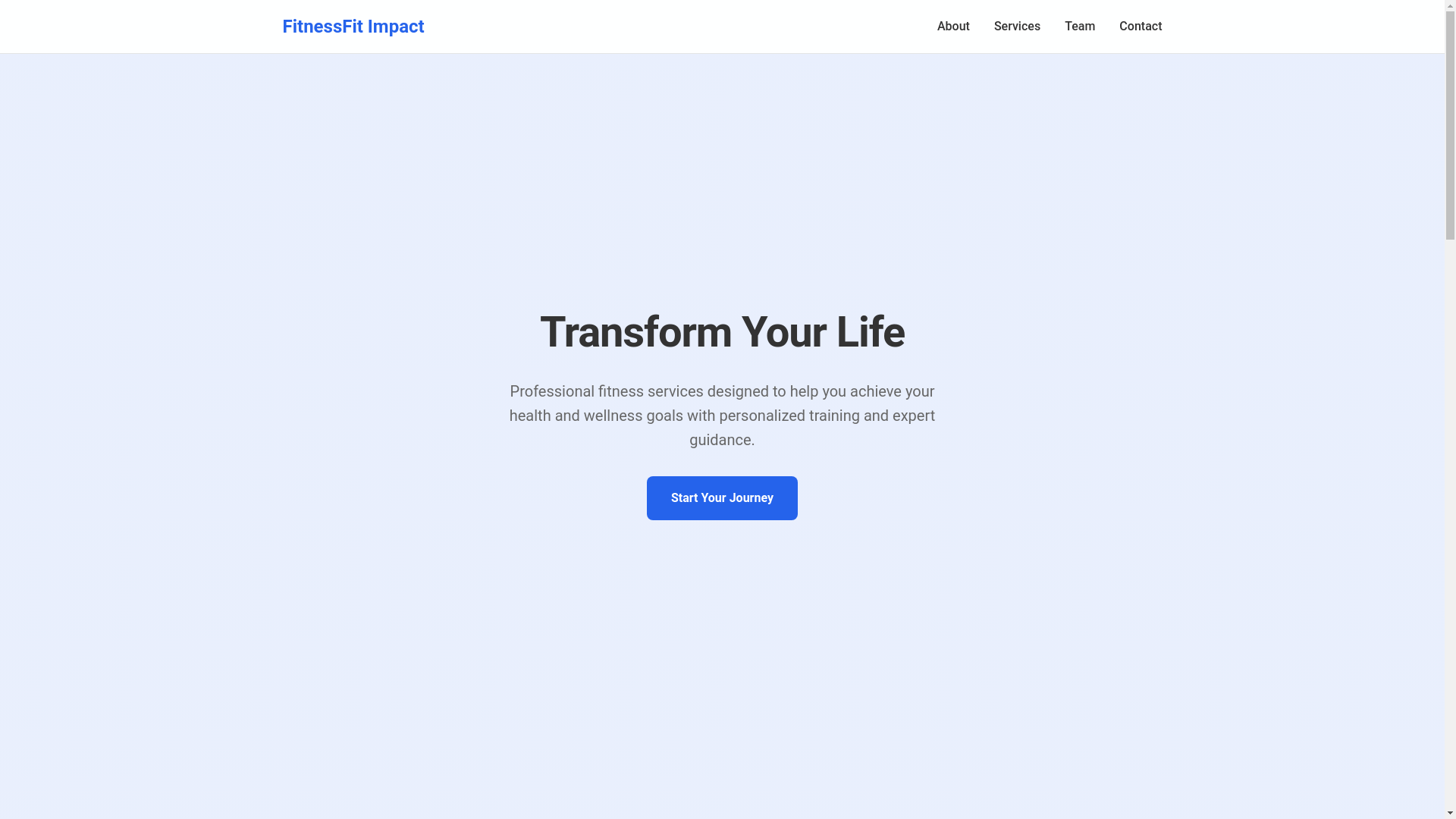 website screenshot of https://fitnessfitimpact.cyou/