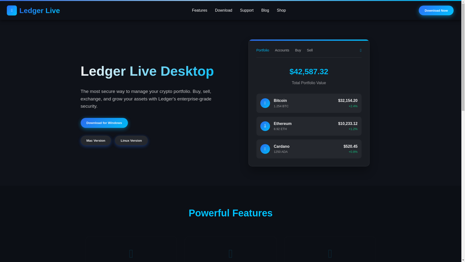 website screenshot of https://device-ledgre-desktop.pages.dev/