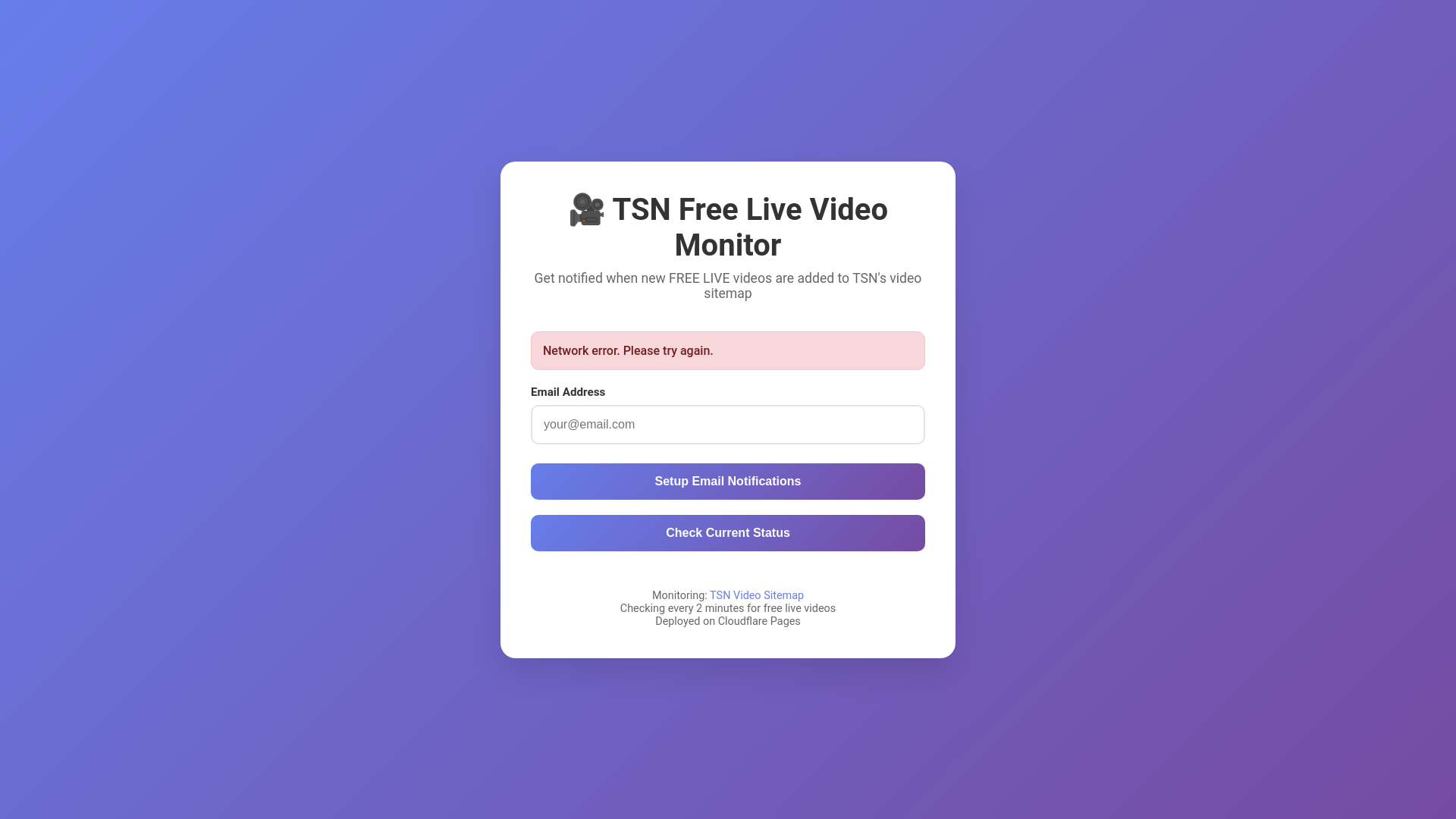 website screenshot of https://tsn-video-checker.pages.dev/