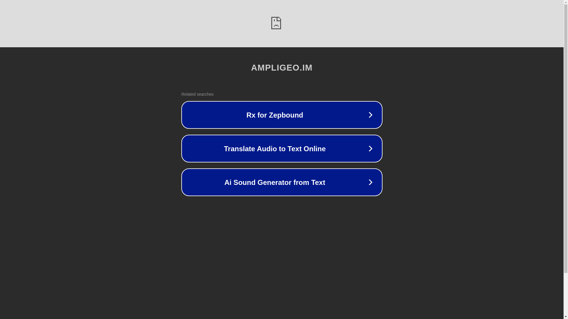 website screenshot of https://ampligeo.im/