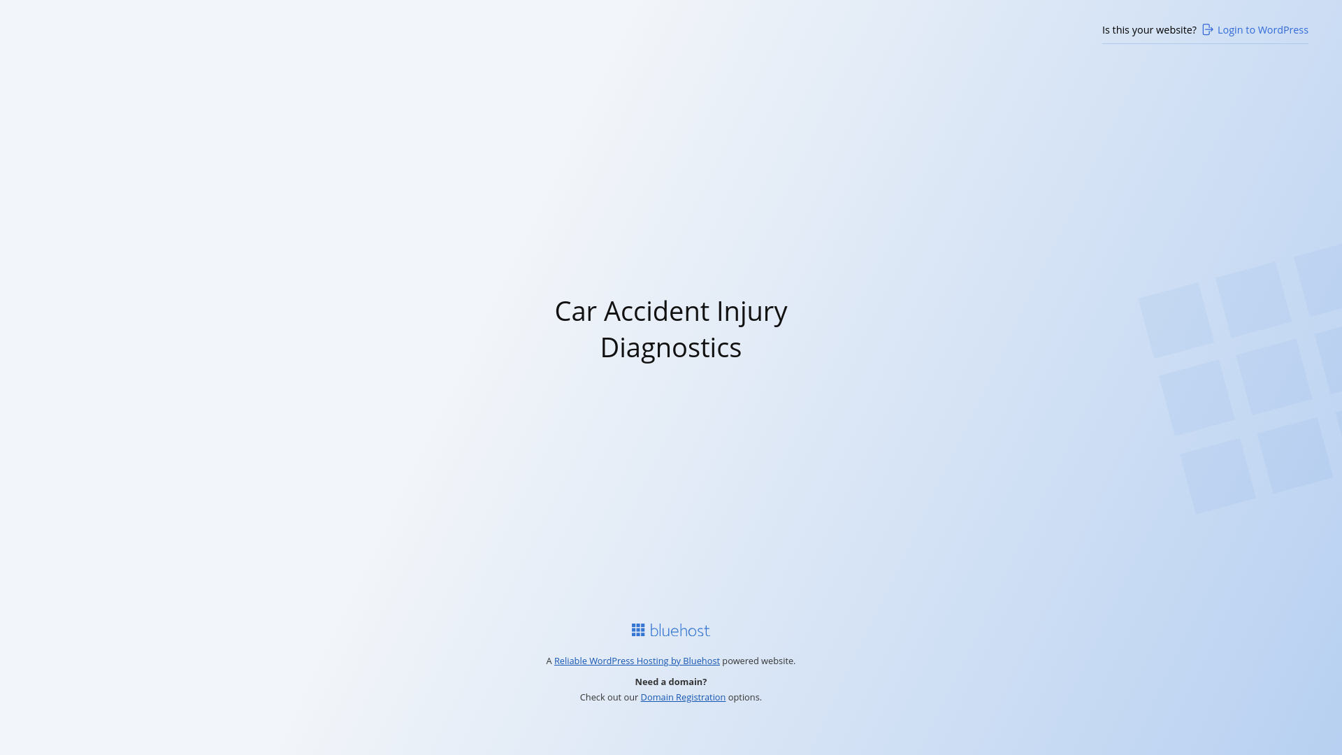 website screenshot of https://caraccidentinjurydiagnostics.com/