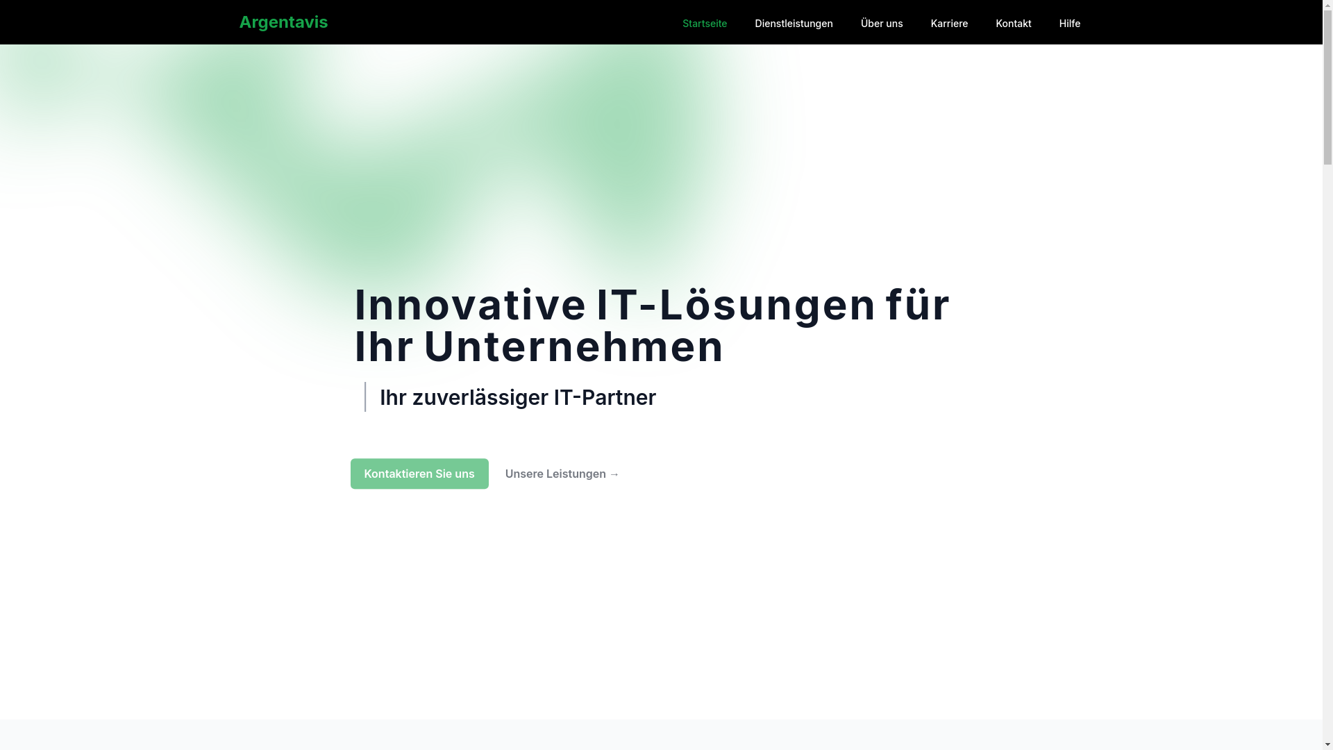 website screenshot of https://argentavis-hauptseite.pages.dev/