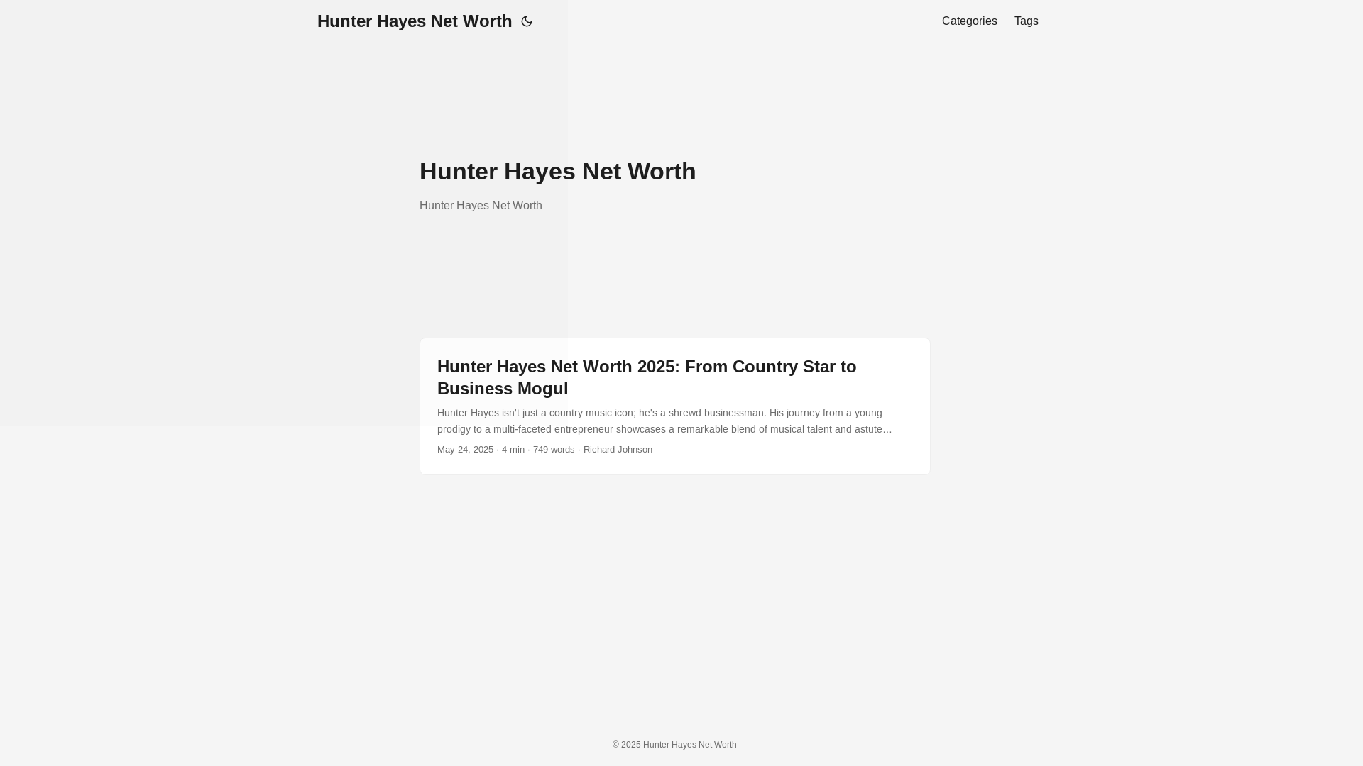 website screenshot of https://hunter-hayes-net-worth20250602.pages.dev/