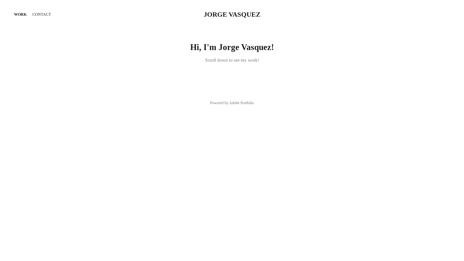 website screenshot of https://jorgeamerico.com/