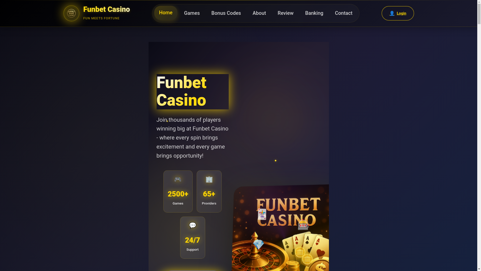 website screenshot of https://playfunbetcasino-com.pages.dev/