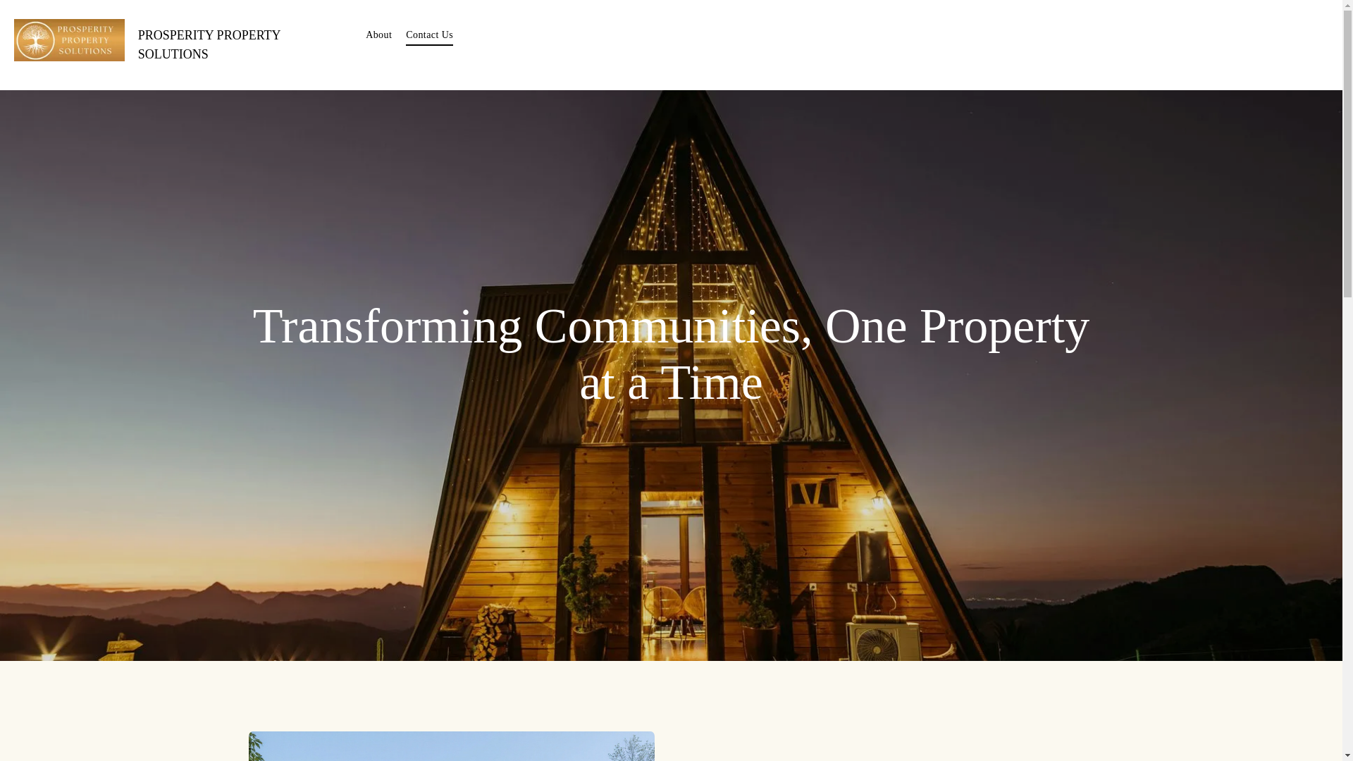 website screenshot of https://prosperitypropertyusa.com/