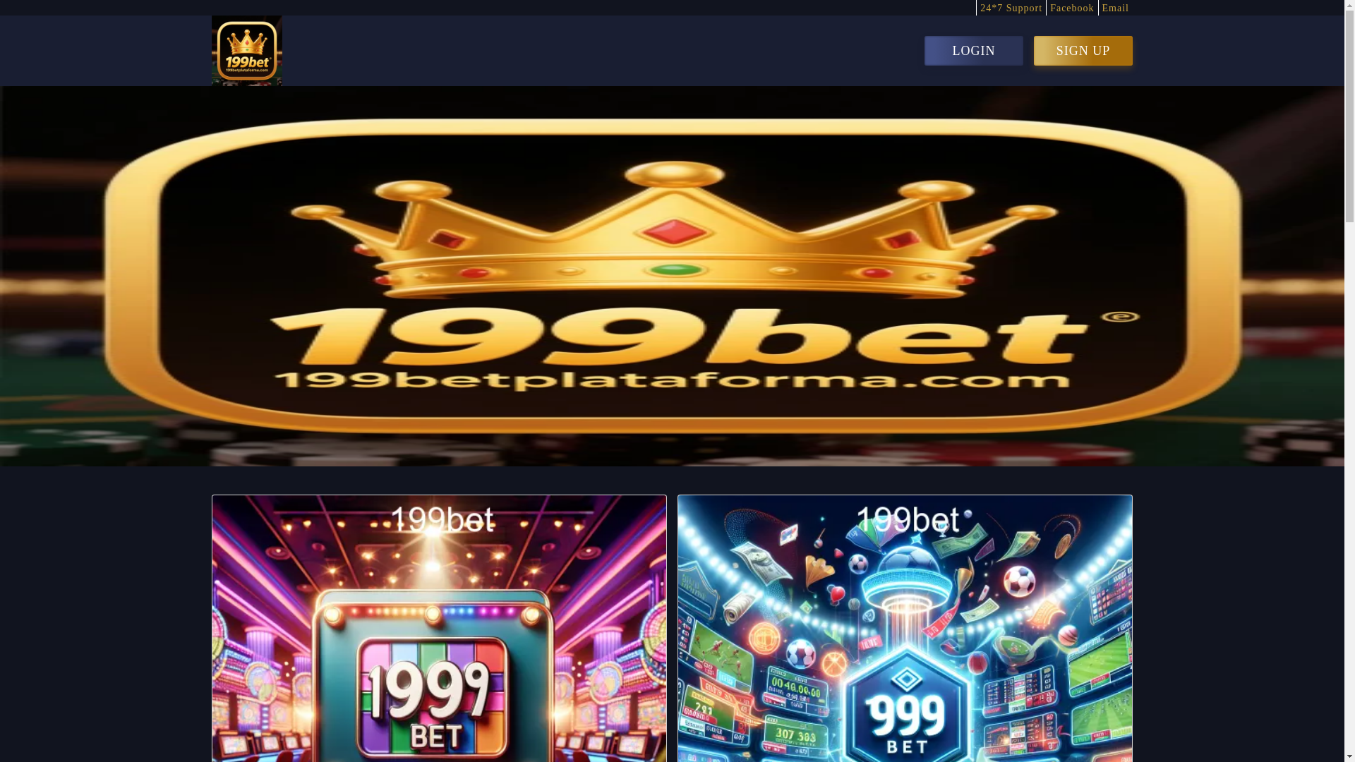 website screenshot of https://199betplataforma.com/