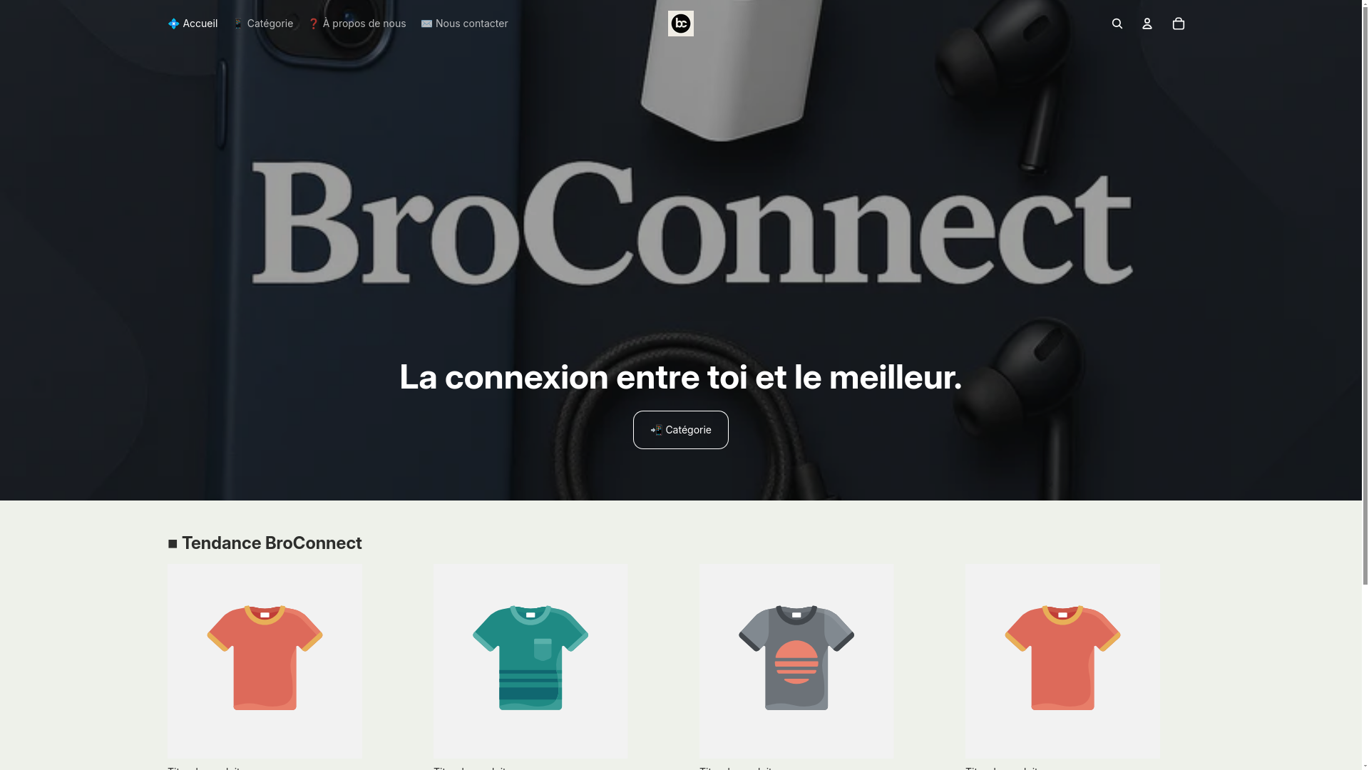 website screenshot of https://broconnect.fr/