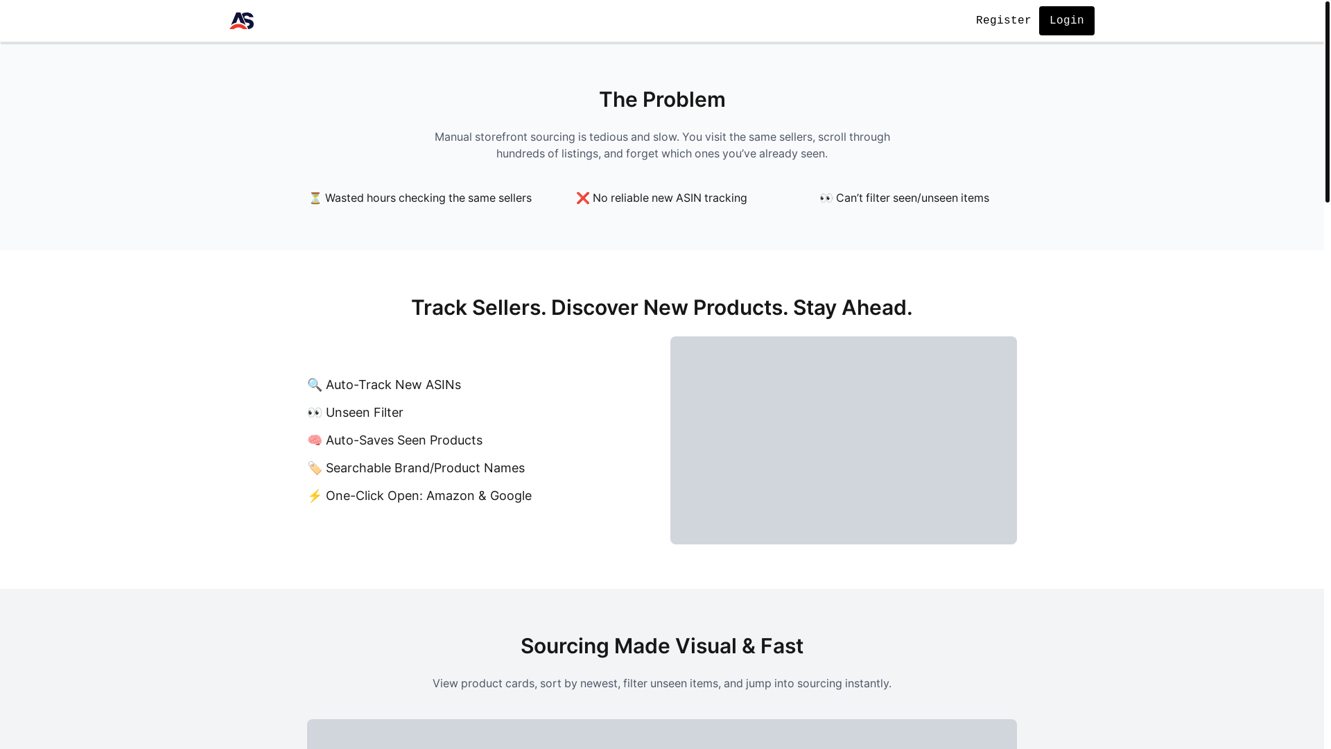 website screenshot of https://asinstation.com/