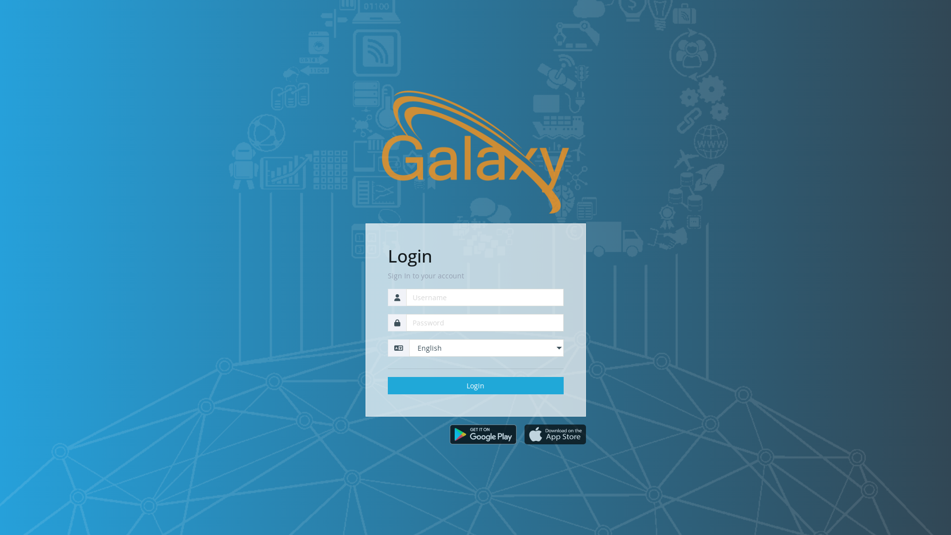 website screenshot of https://panel.galaxy.net.pk/