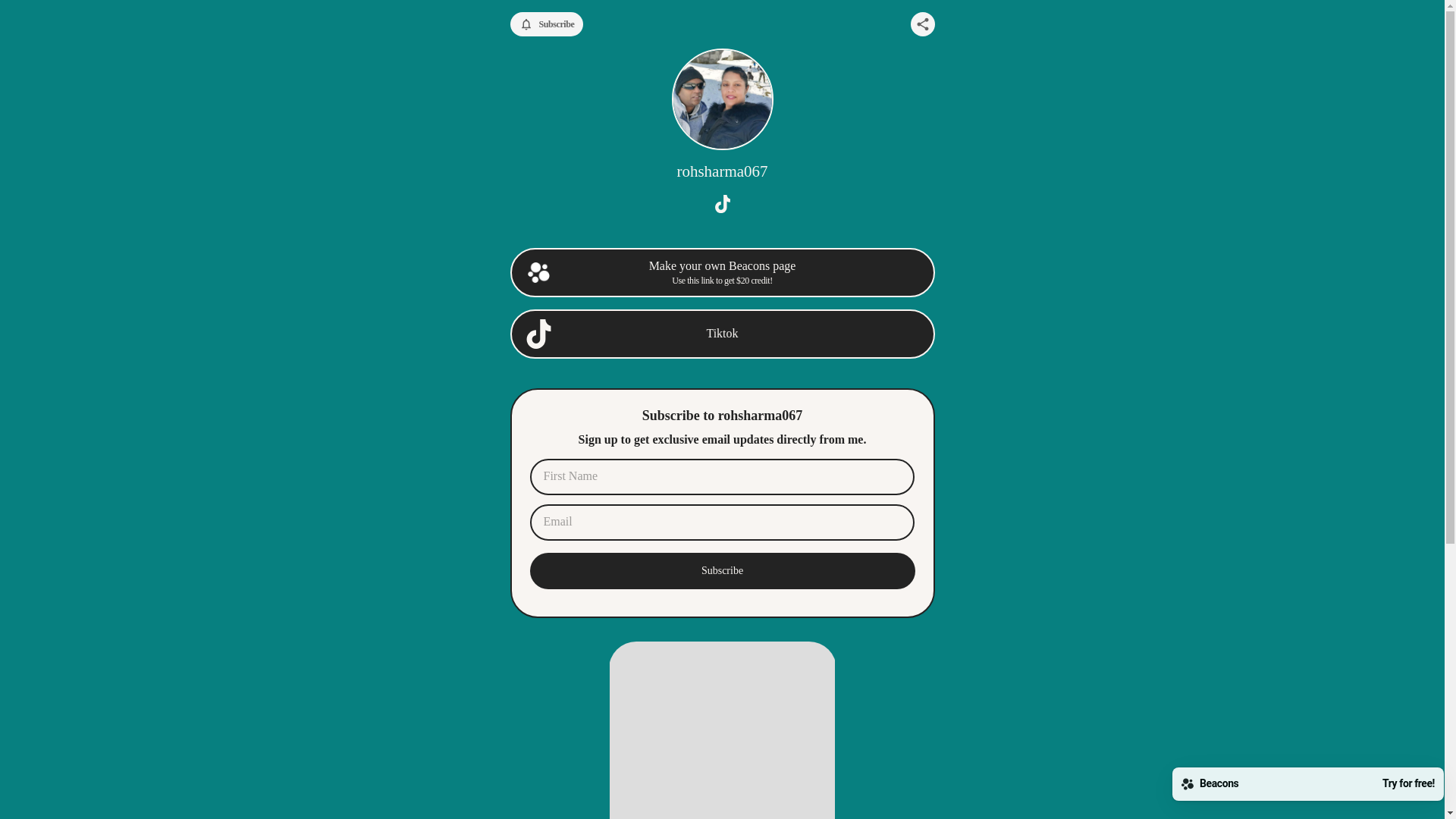 website screenshot of https://rohsharma067.com/