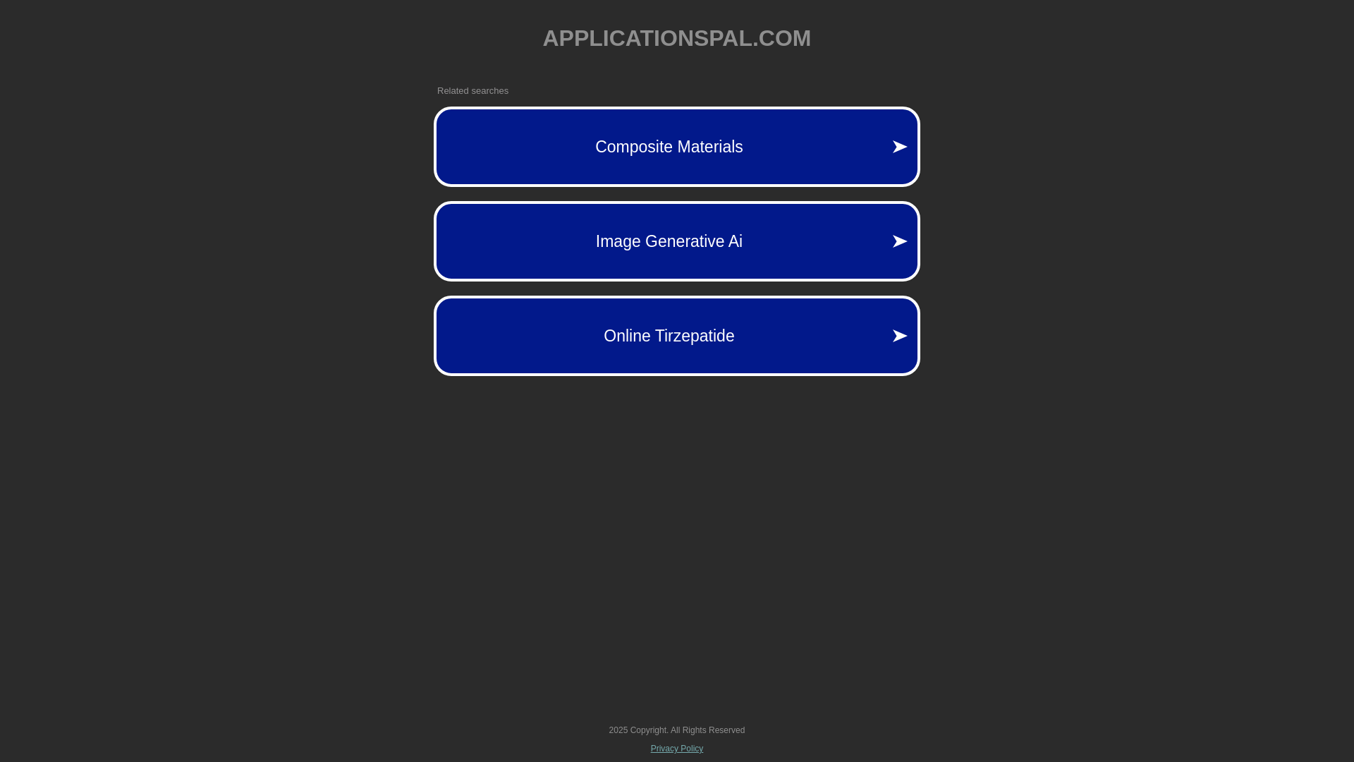 website screenshot of https://applicationspal.com/