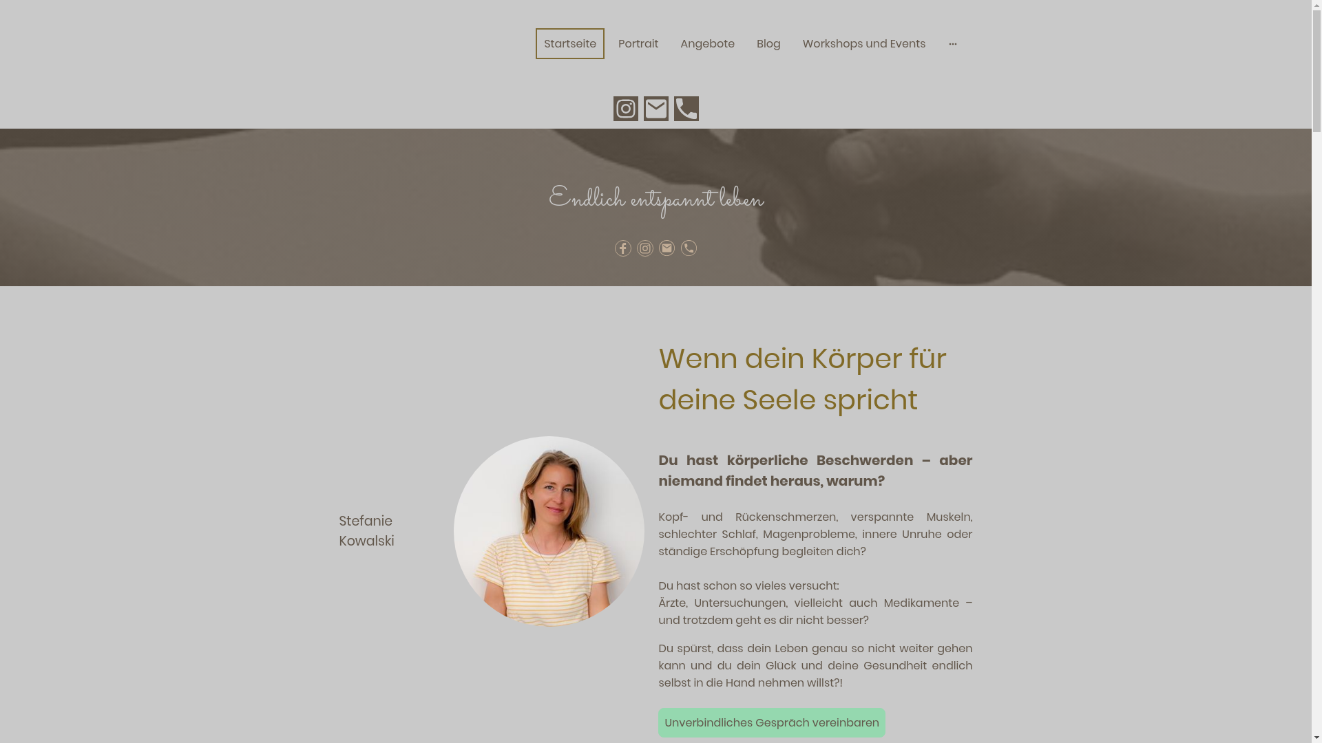 website screenshot of https://echtstattnurnett.de/