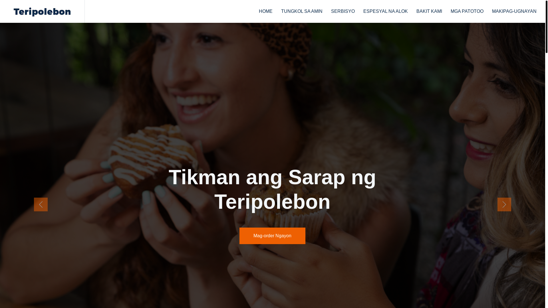 website screenshot of https://teripolebon.com/