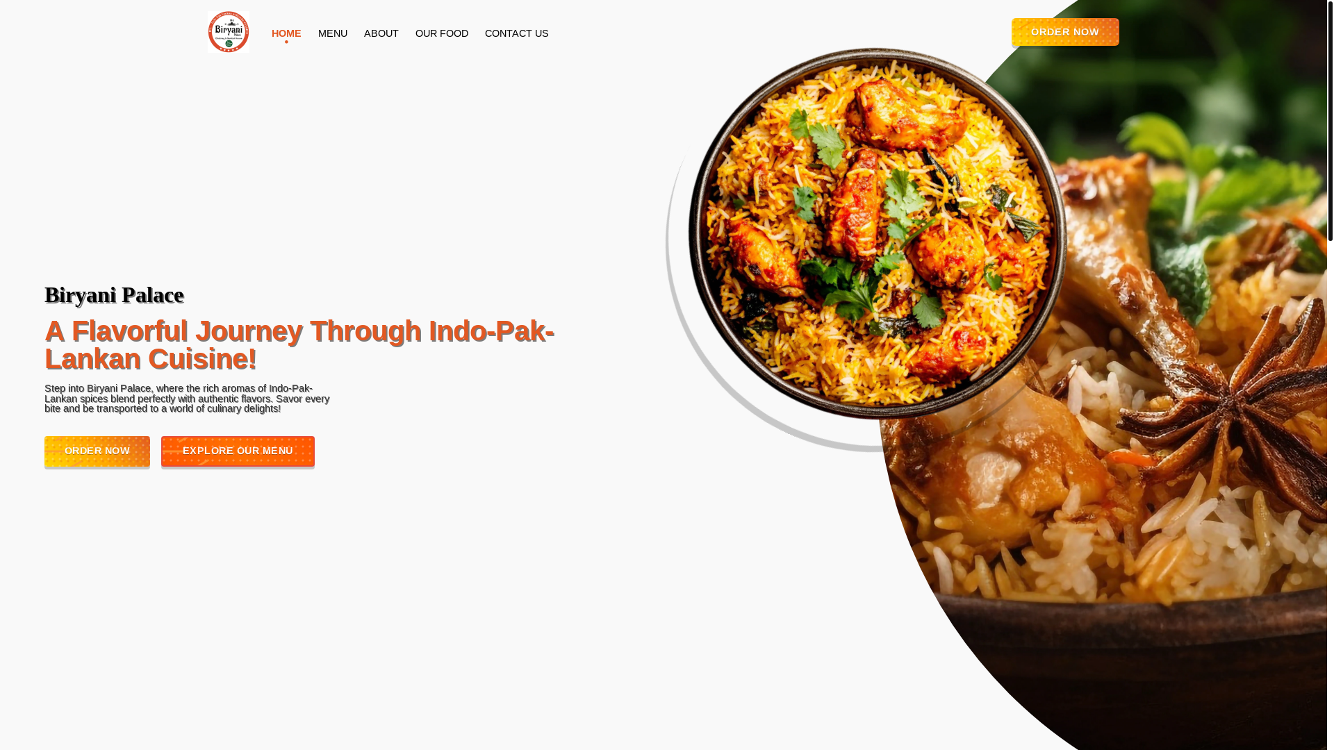 website screenshot of https://biryani-adda.pages.dev/