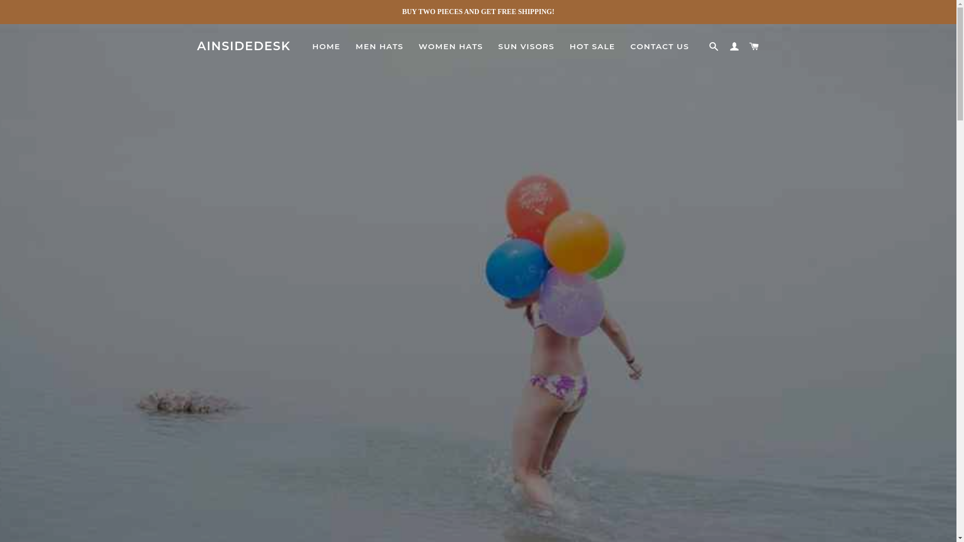 website screenshot of https://ainsidedesk.shop/