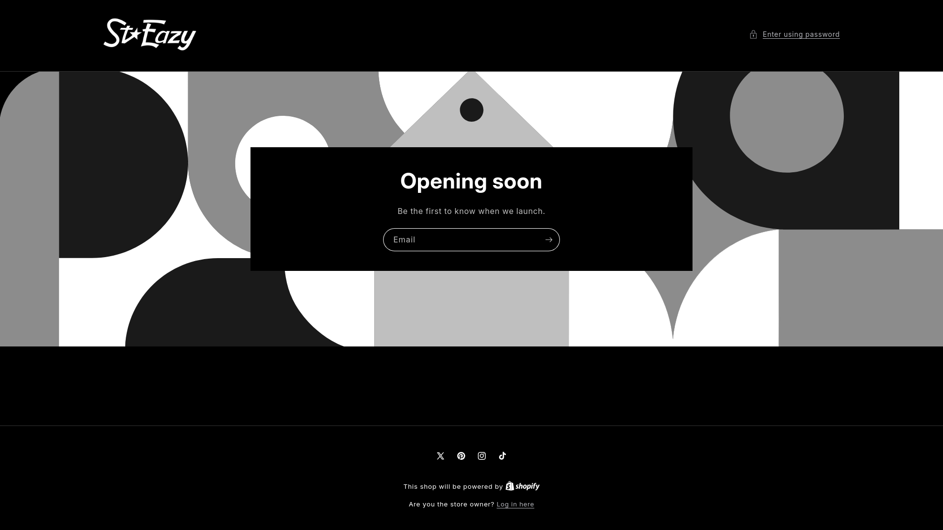 website screenshot of https://sainteazyfromthastreet.com/