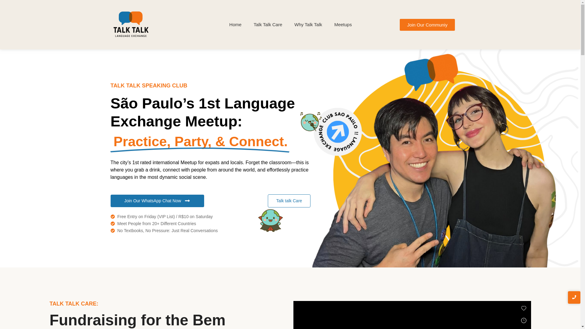 website screenshot of https://talktalksp.com/