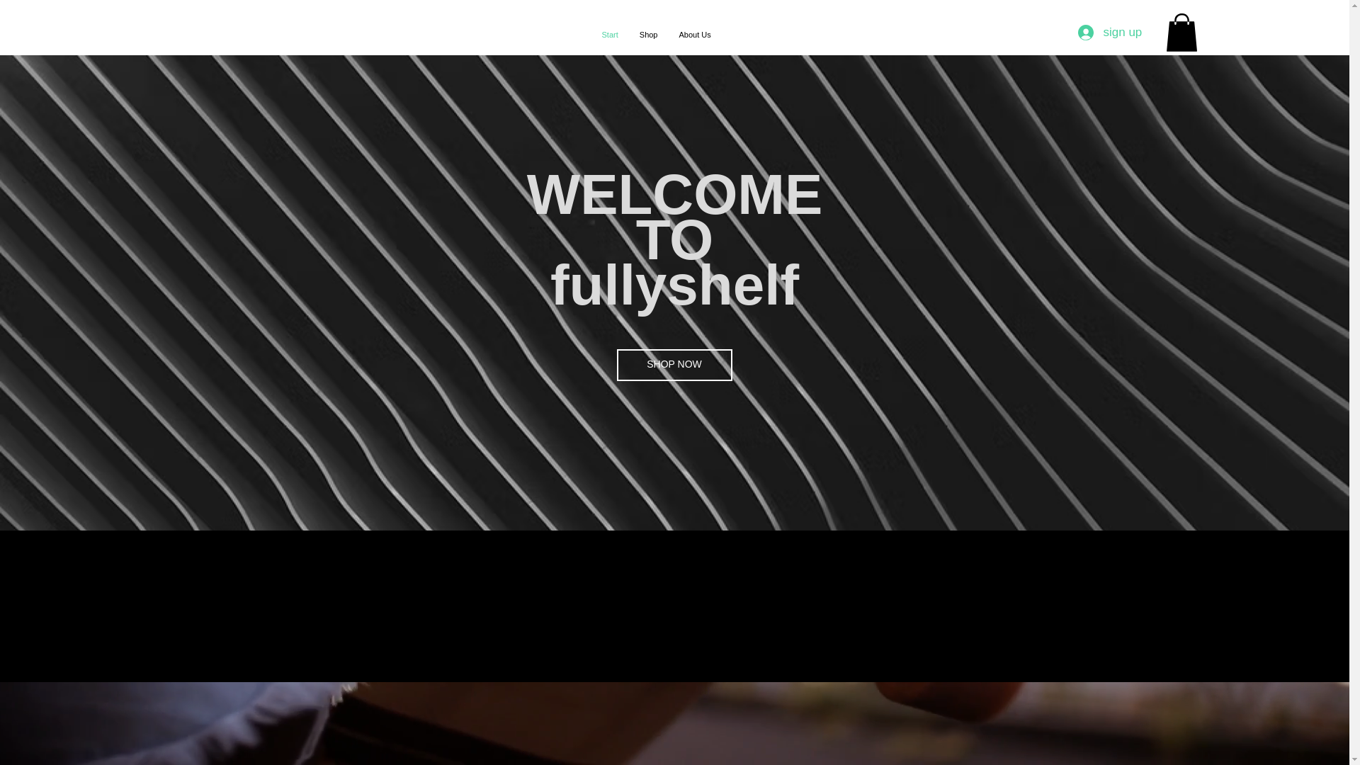 website screenshot of https://fullyshelfed.com/
