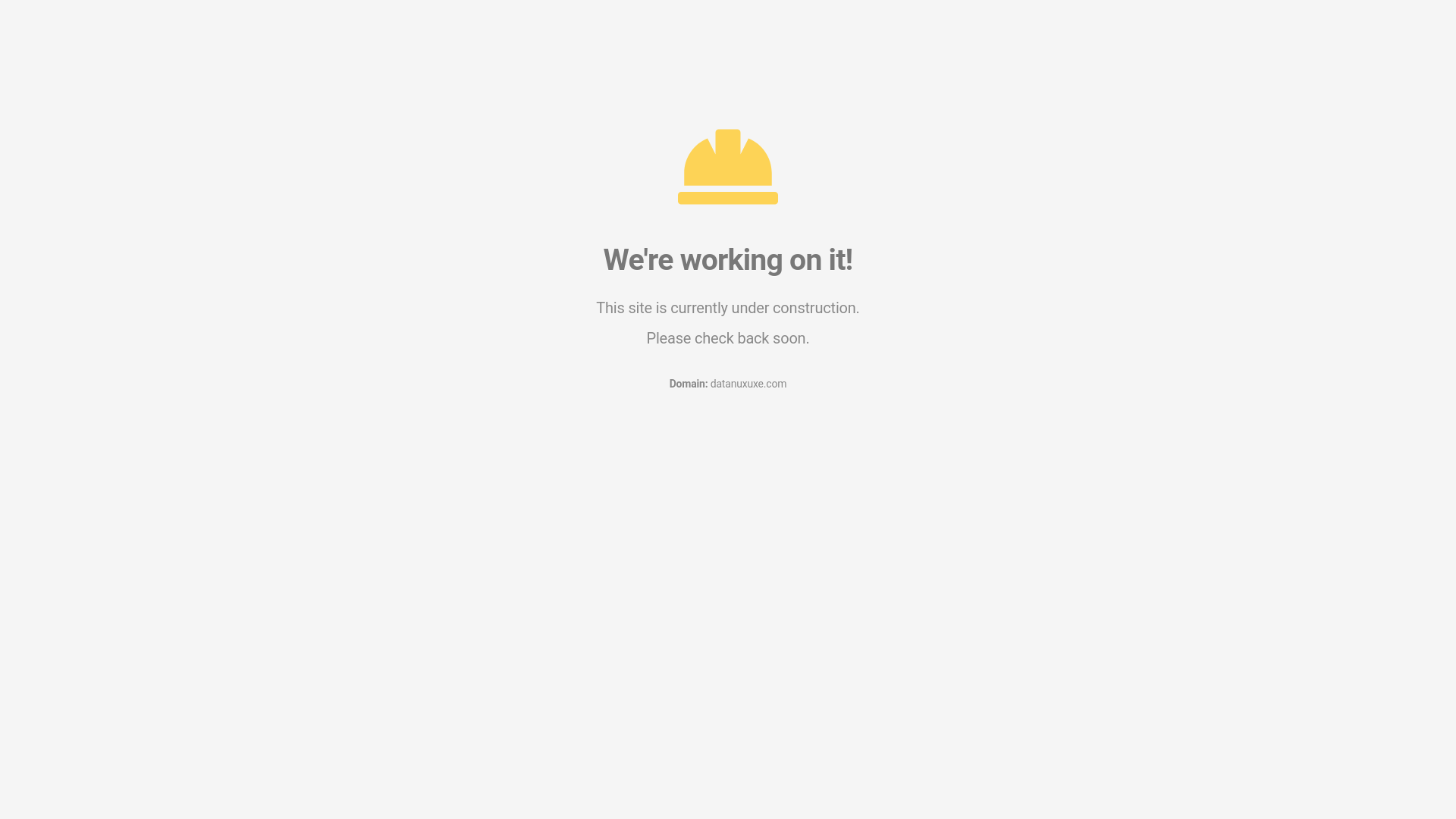website screenshot of https://datanuxuxe.com/