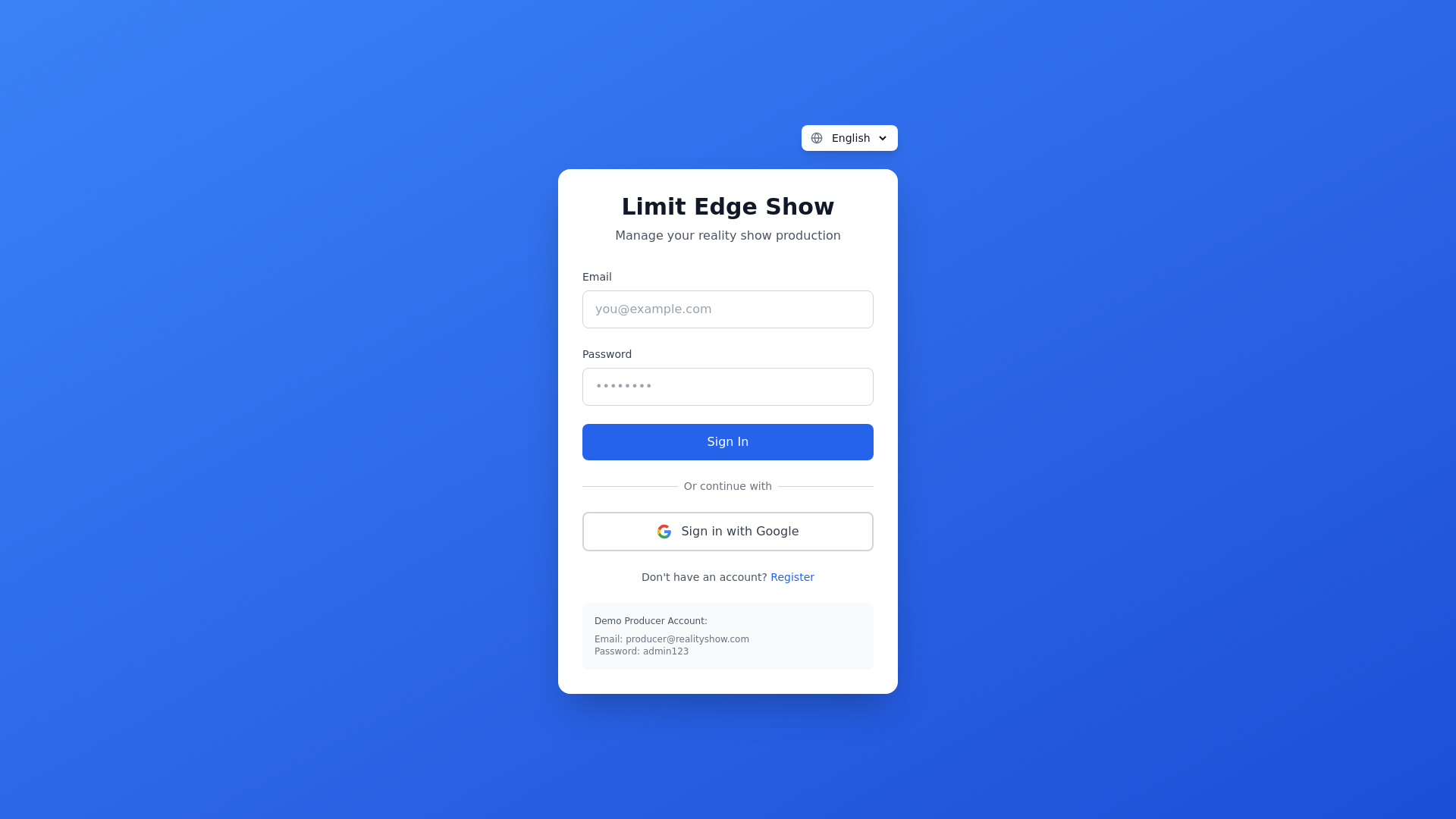website screenshot of https://limit-edge-show.pages.dev/