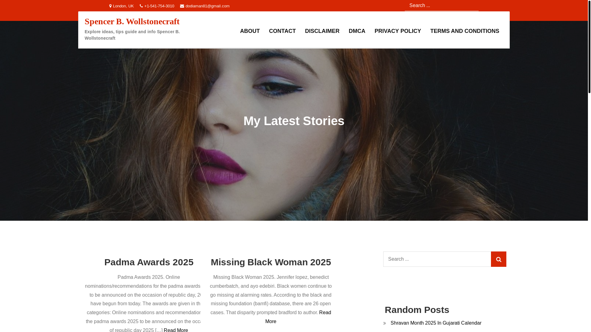 website screenshot of https://spencerbwollstonecraft.pages.dev/