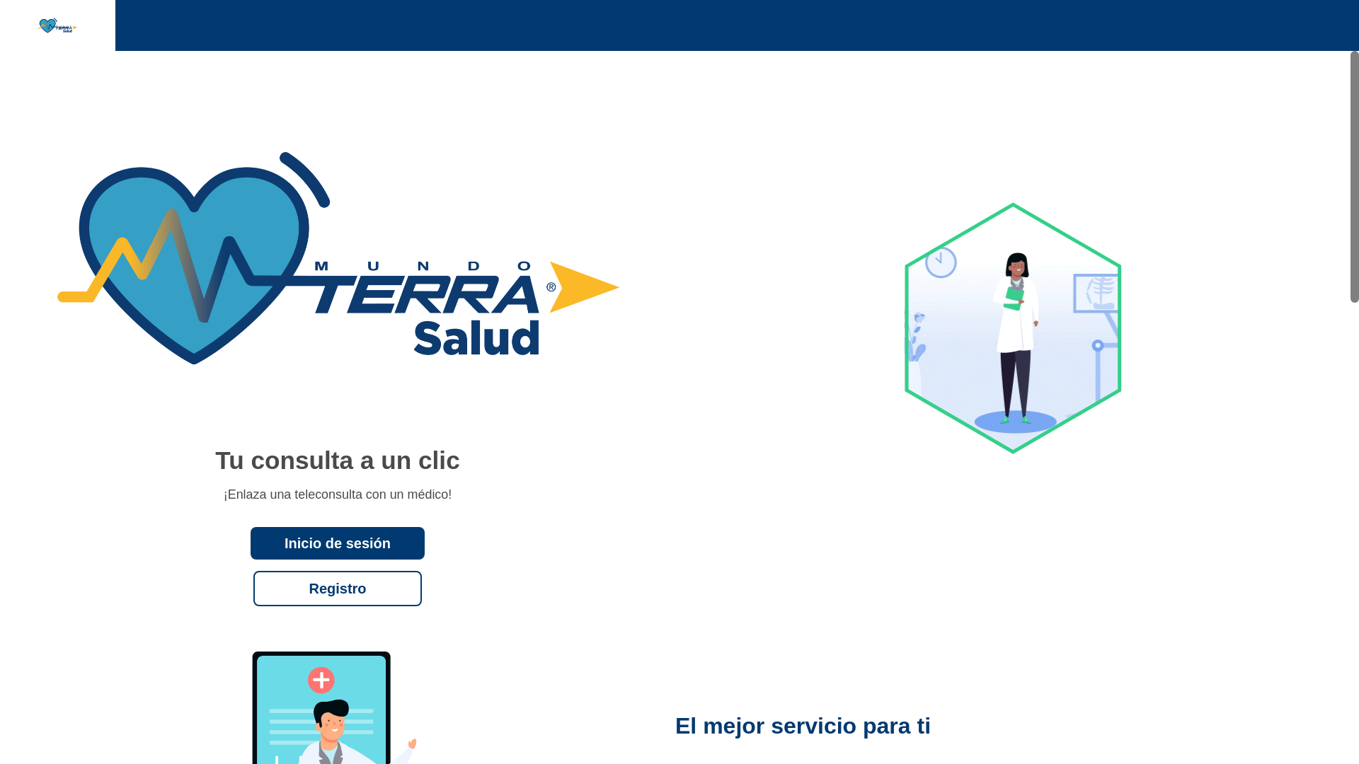 website screenshot of https://hexalud-terra-5uf.pages.dev/
