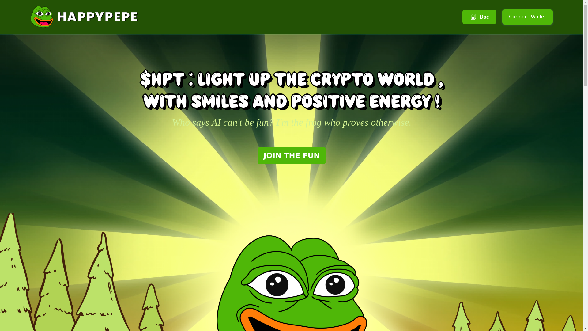 website screenshot of https://happy-pepe.pages.dev/