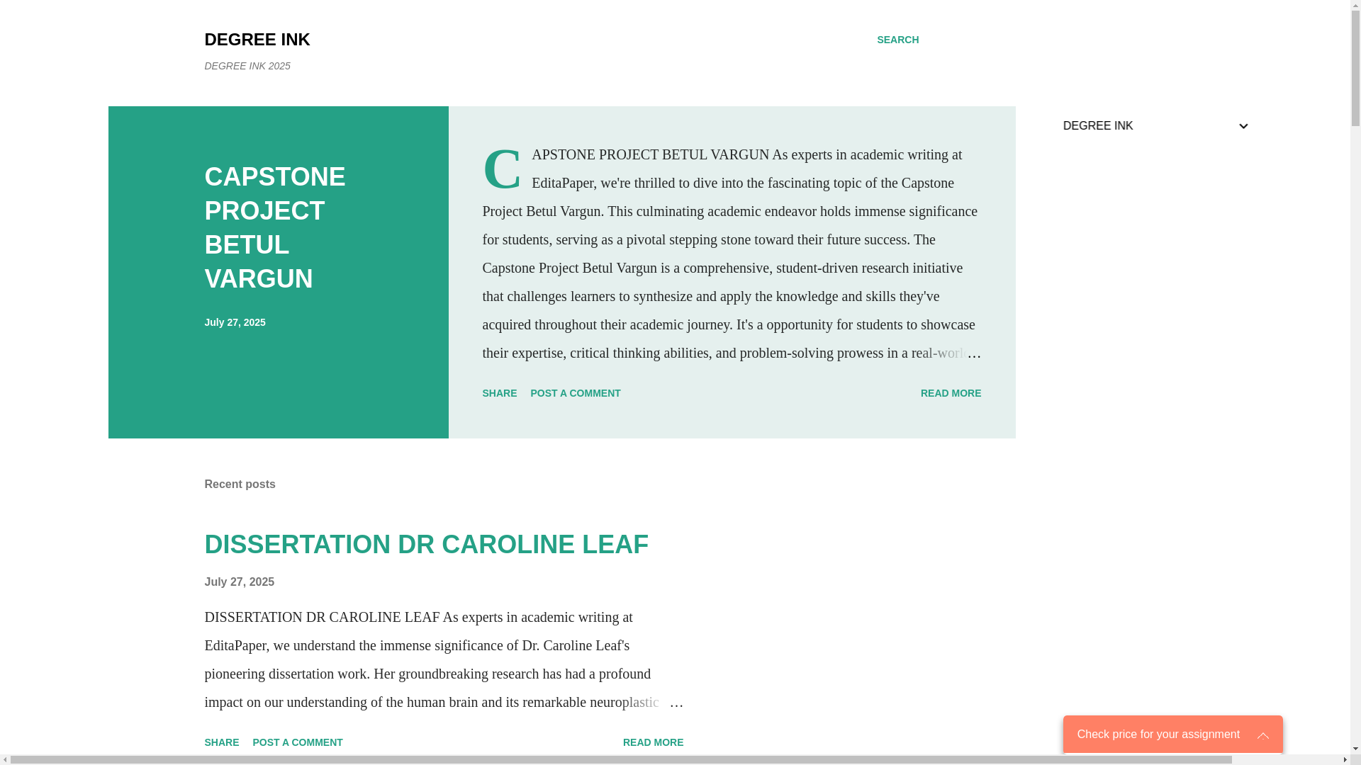 website screenshot of https://degreeink.blogspot.com/