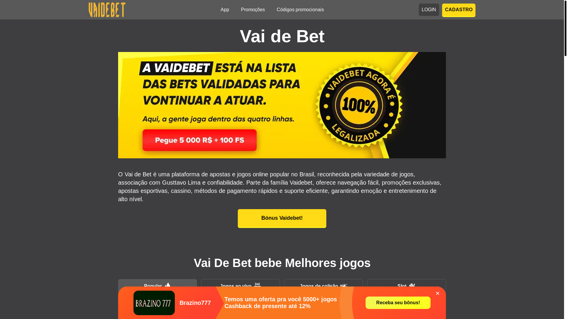 website screenshot of https://vaidebet1-com-br-576.pages.dev/