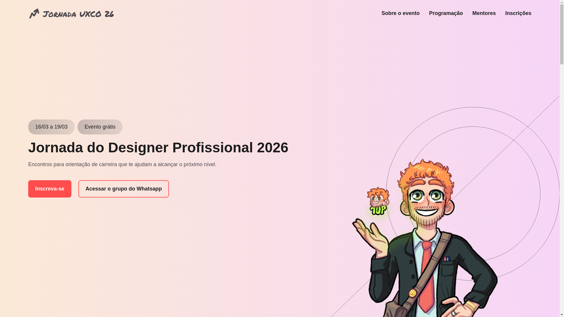 website screenshot of https://jornadauxco.com.br/