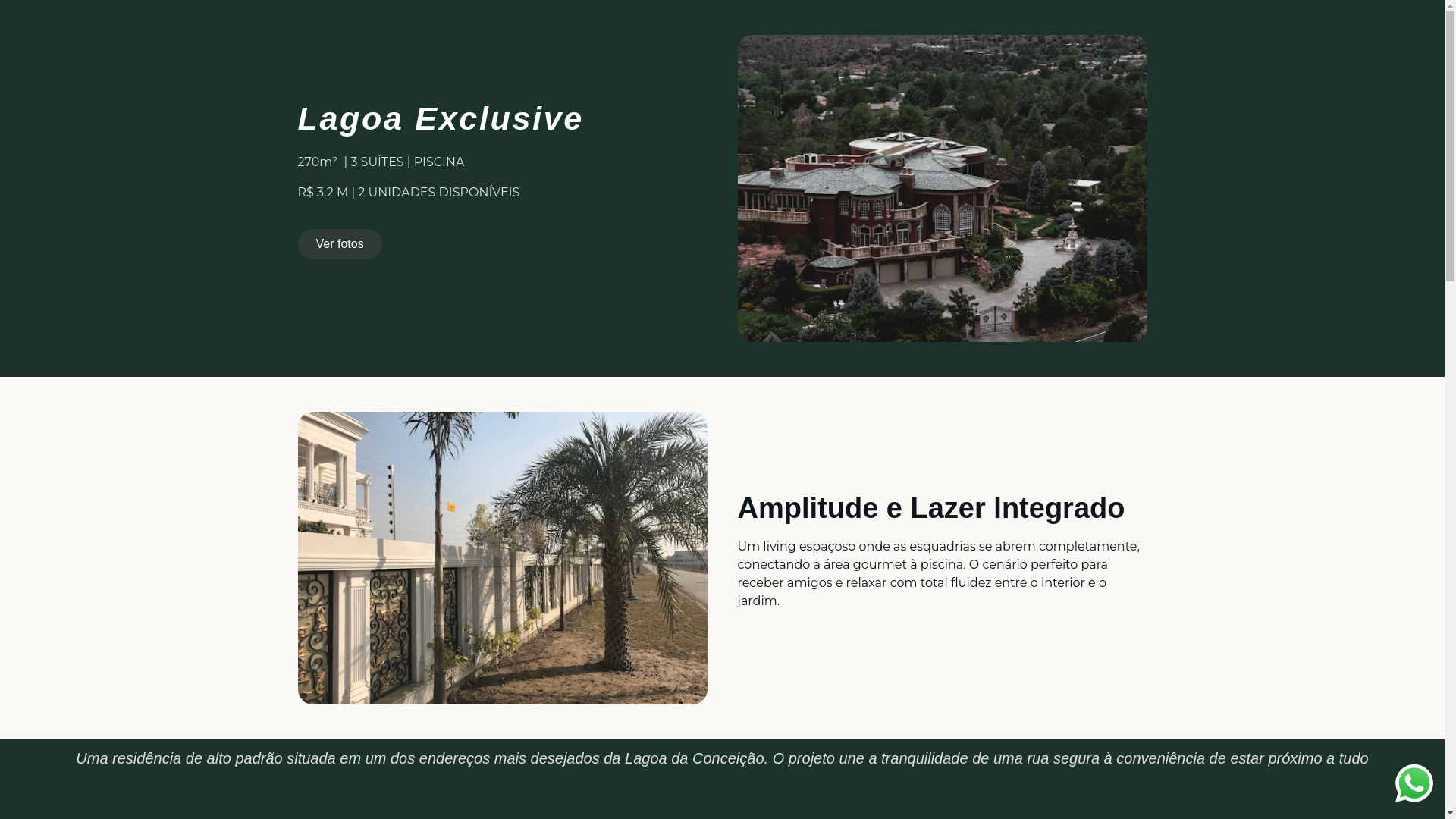 website screenshot of https://lagoaexclusive.com/