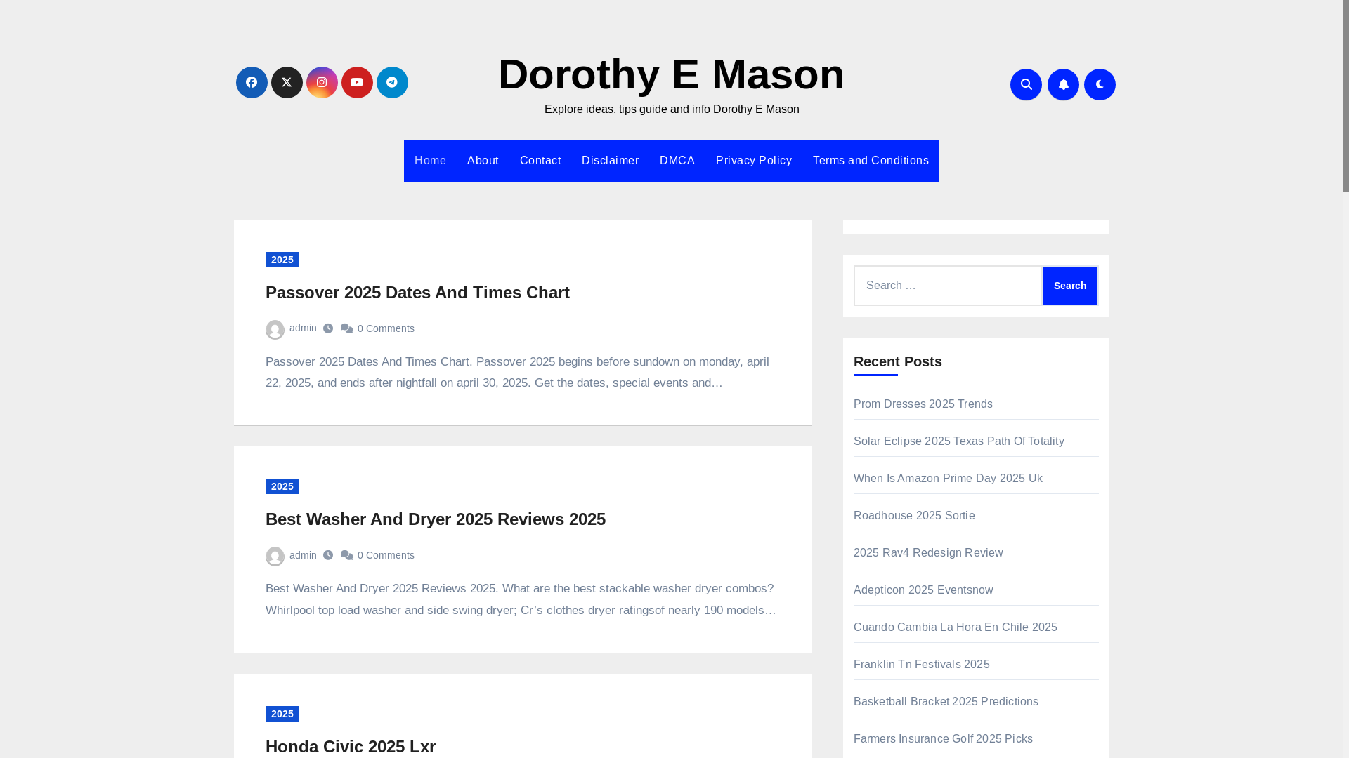 website screenshot of https://dorothyemasonb.pages.dev/