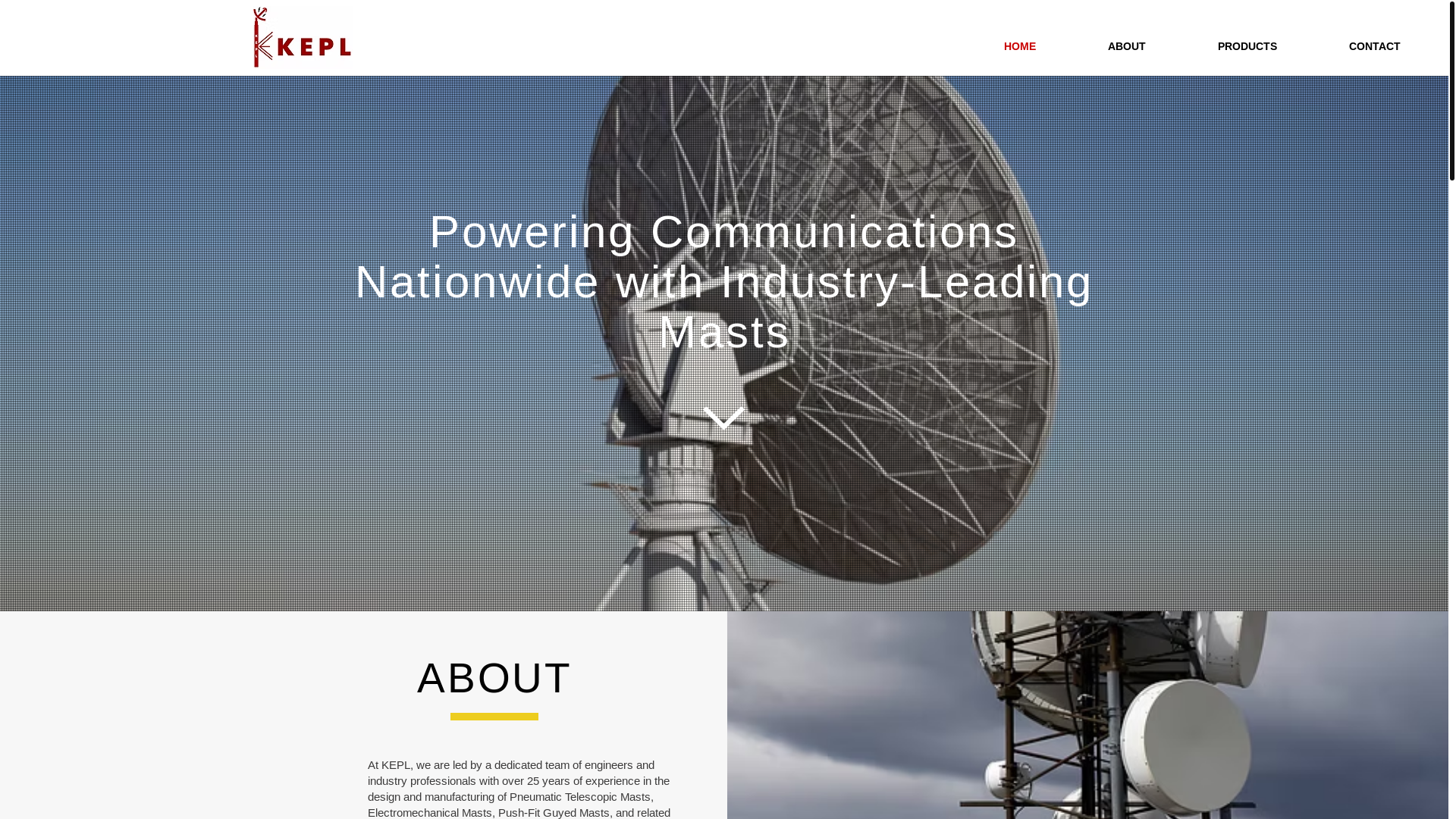 website screenshot of https://kadeviengineering.com/