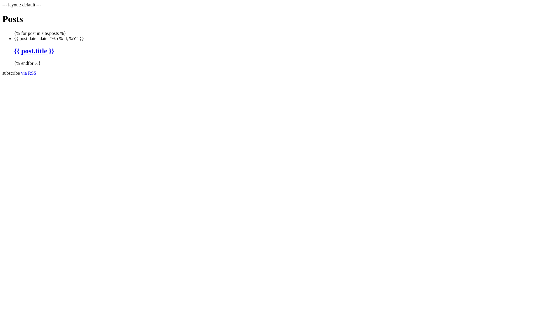 website screenshot of https://jekyll-hyper.pages.dev/