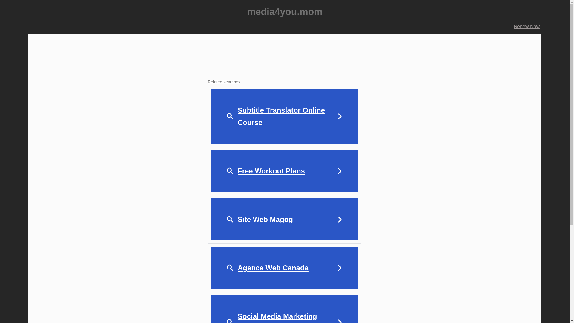 website screenshot of https://media4you.mom/